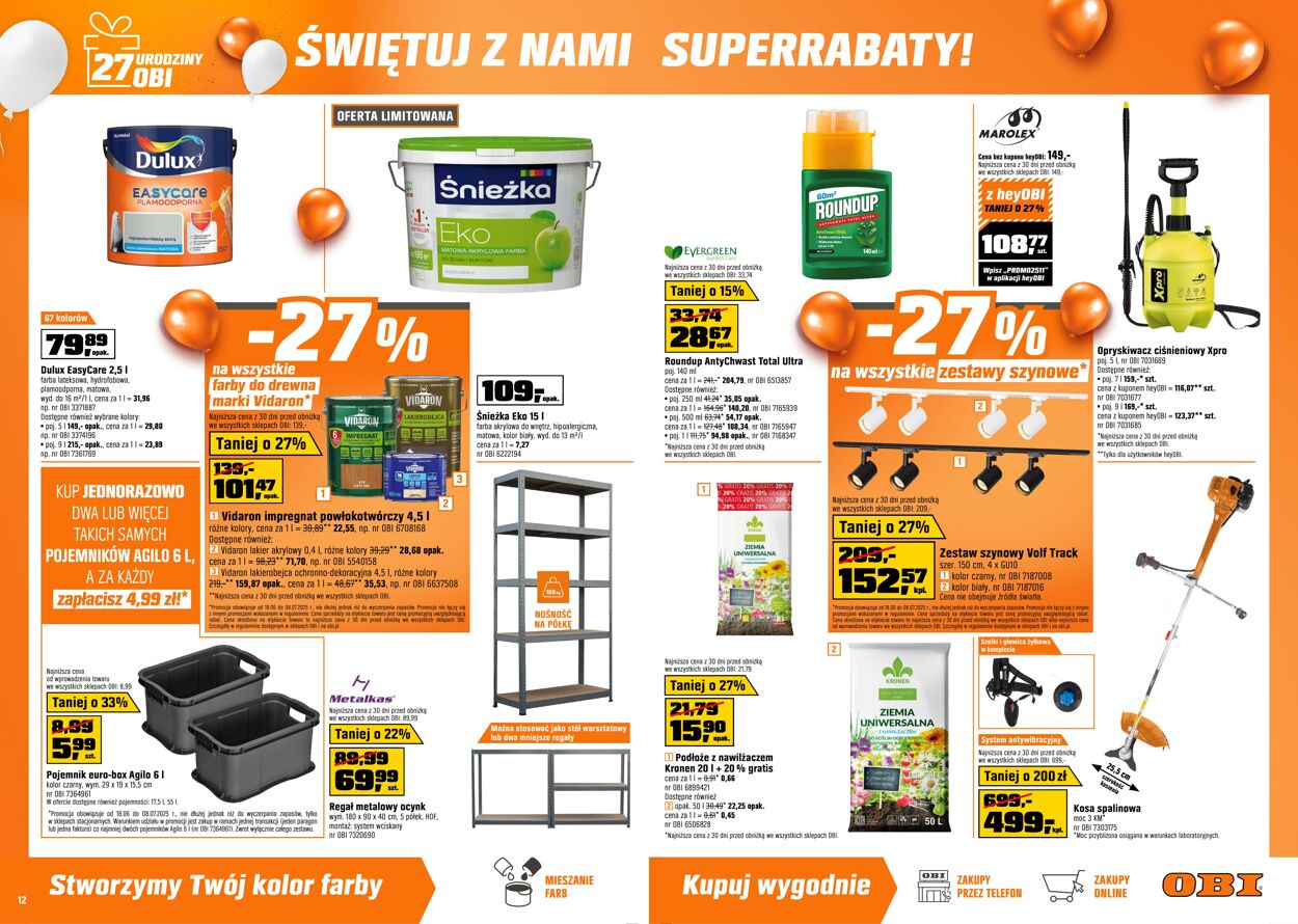 Gazetka OBI 18.06.2025 - 08.07.2025