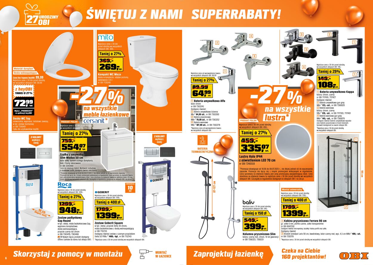 Gazetka OBI 18.06.2025 - 08.07.2025