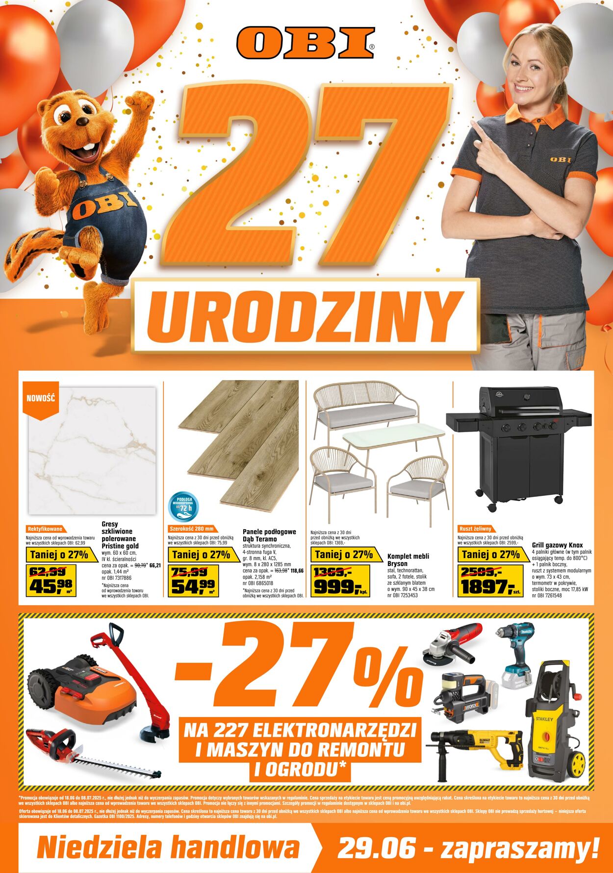 Gazetka OBI 18.06.2025 - 08.07.2025