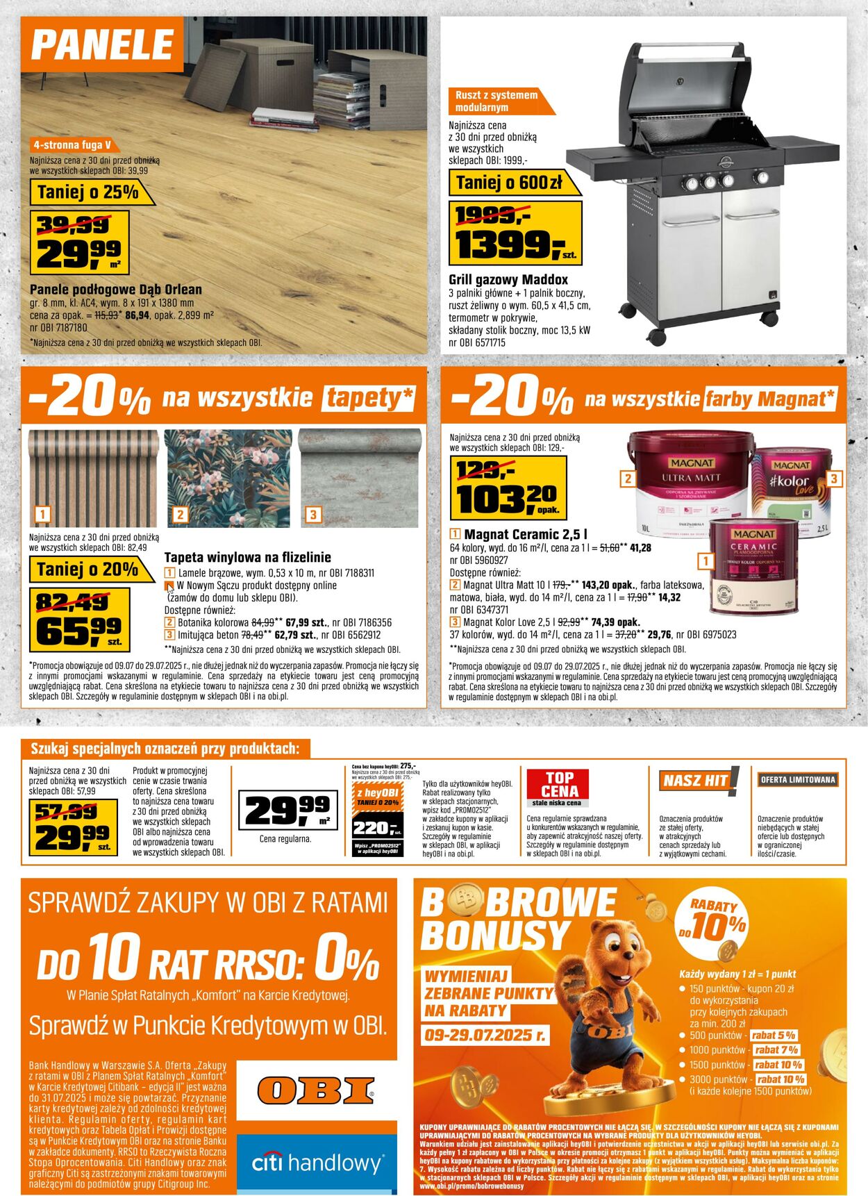 Gazetka OBI 09.07.2025 - 29.07.2025