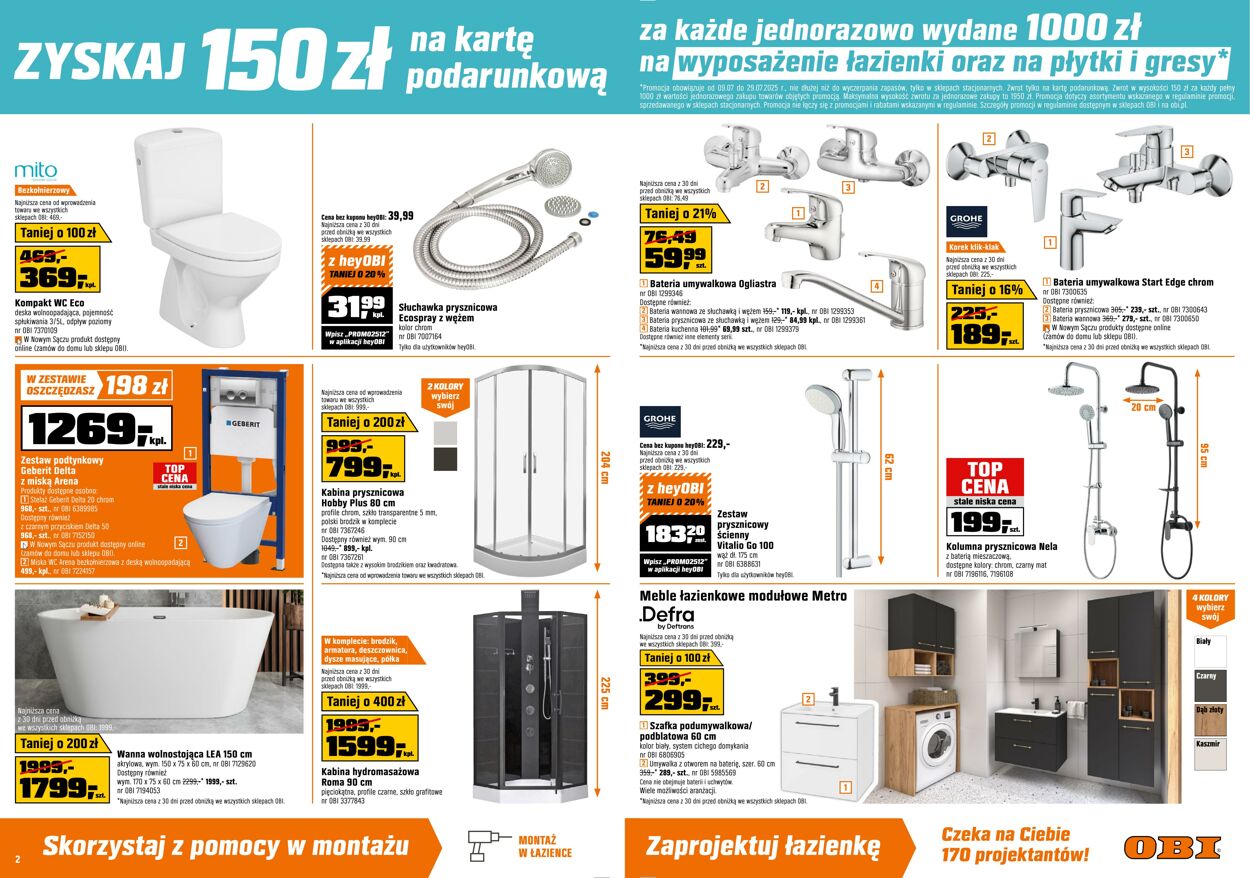 Gazetka OBI 09.07.2025 - 29.07.2025