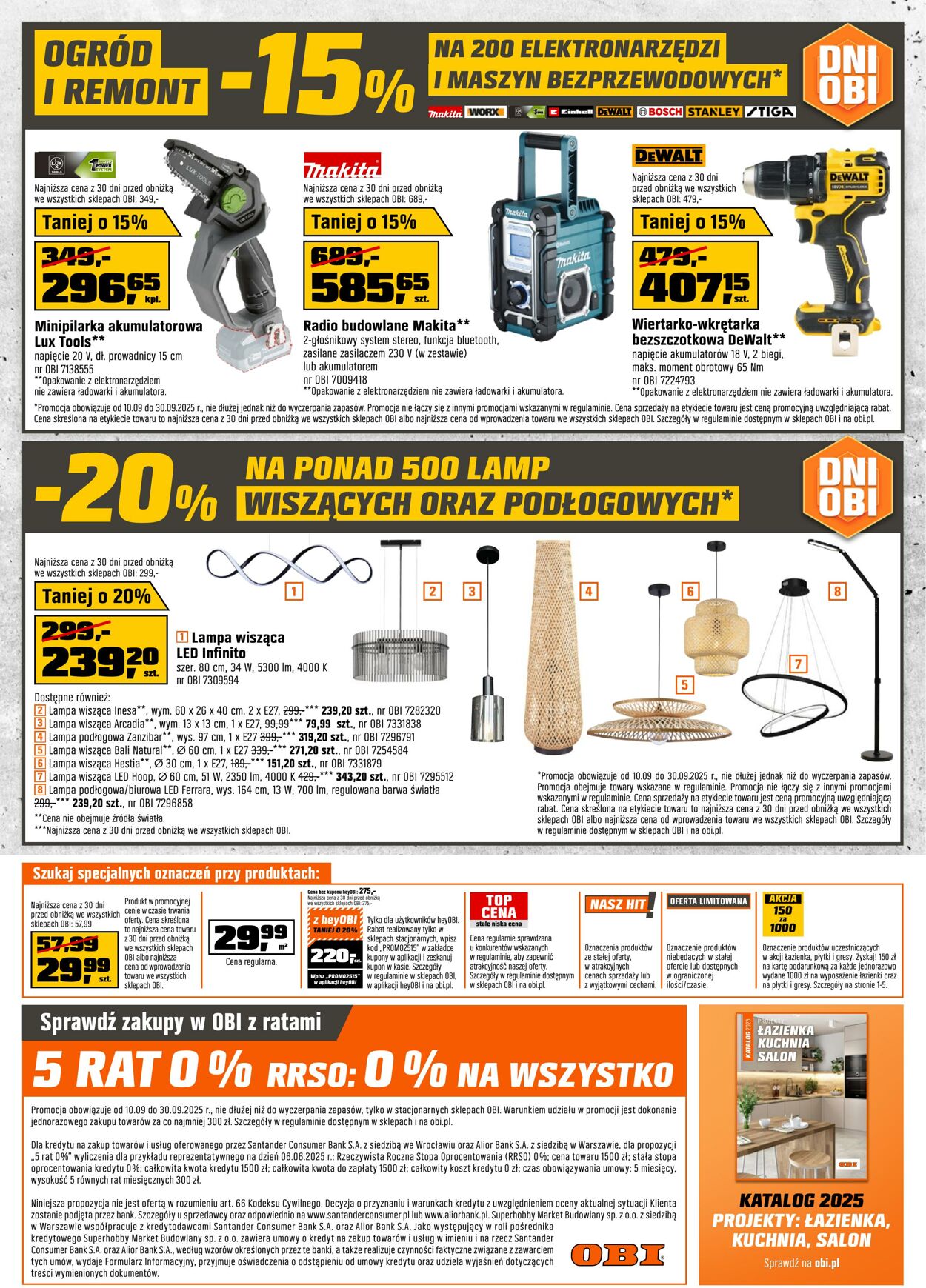 Gazetka OBI 10.09.2025 - 30.09.2025