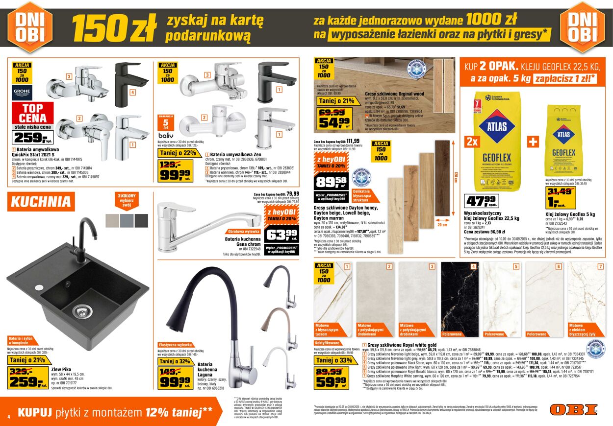 Gazetka OBI 10.09.2025 - 30.09.2025