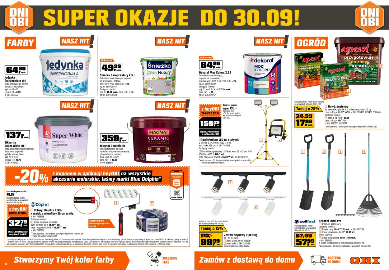 Gazetka OBI 10.09.2025 - 30.09.2025