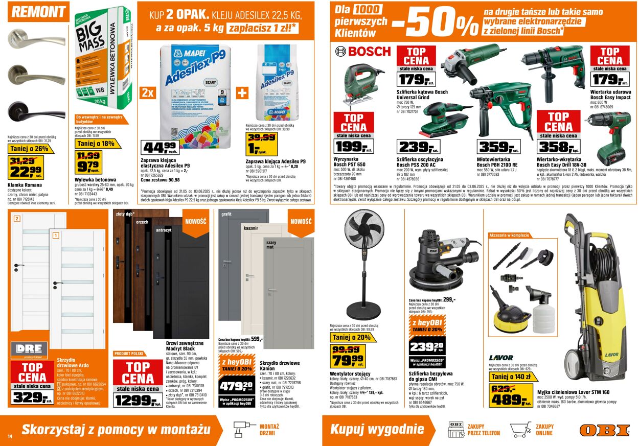 Gazetka OBI 21.05.2025 - 03.06.2025