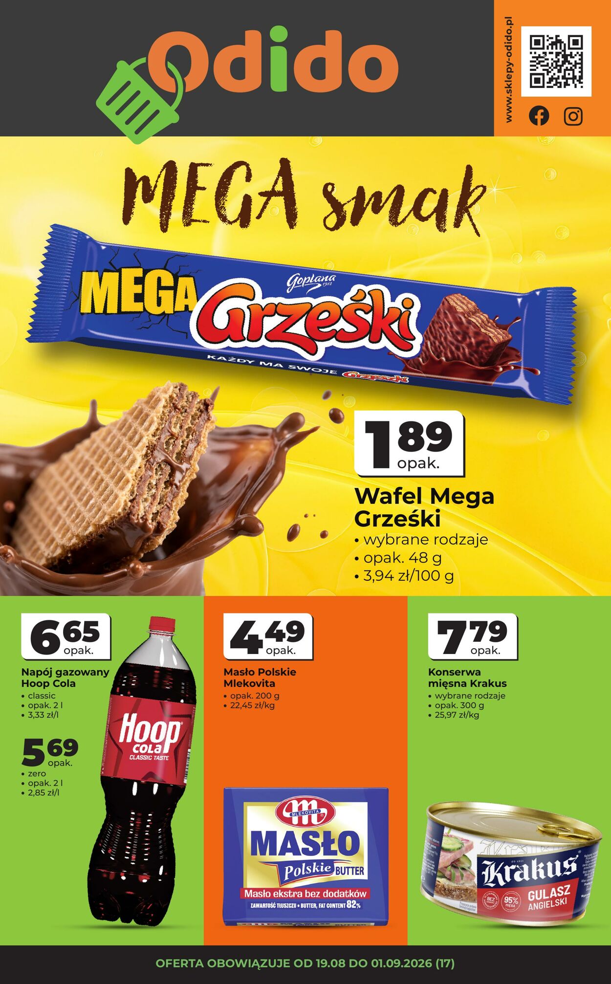 Gazetka Odido 19.08.2026 - 01.09.2026