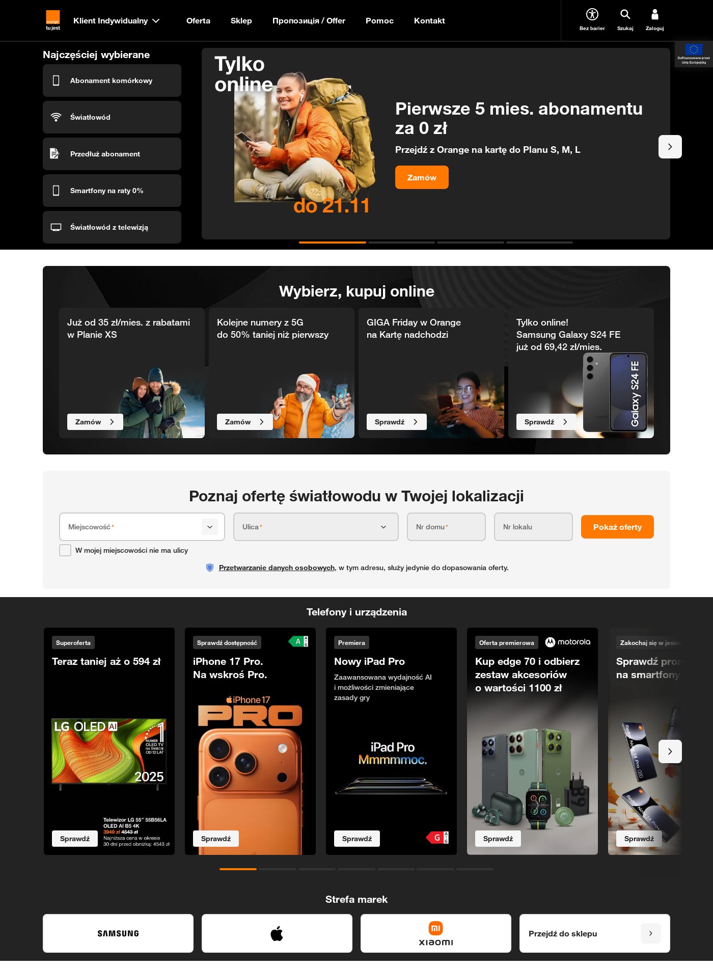 Gazetka Orange 17.11.2025 - 26.11.2025