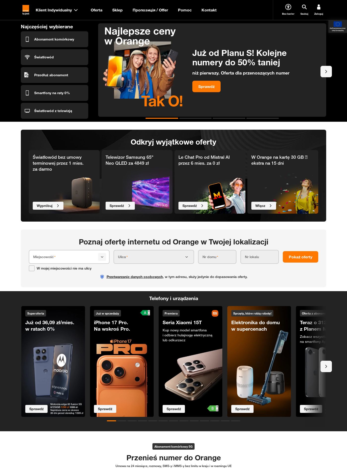 Gazetka Orange 13.10.2025 - 22.10.2025