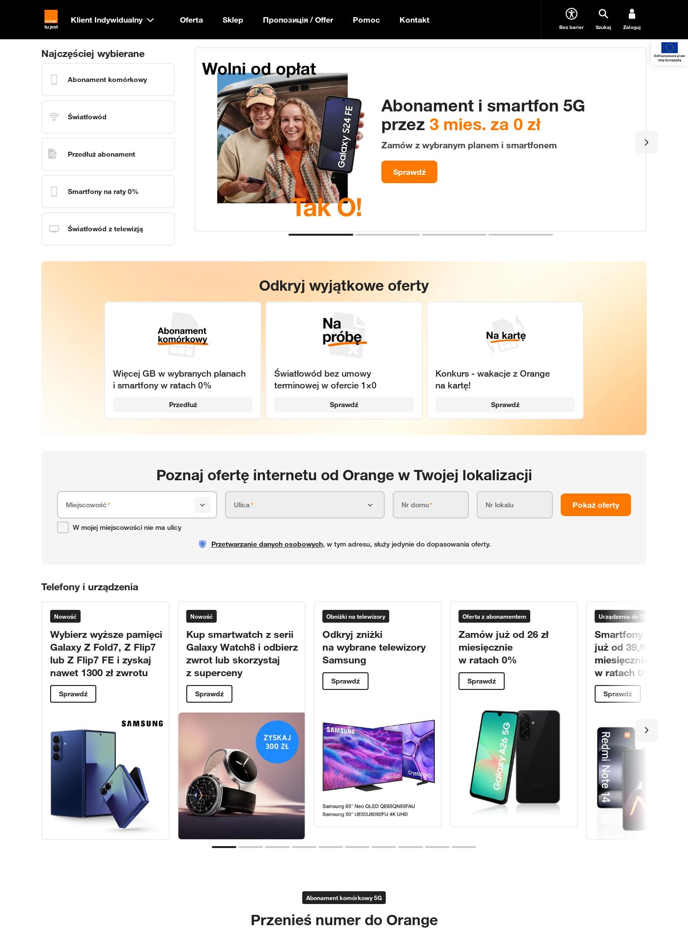 Gazetka Orange 04.08.2025 - 13.08.2025