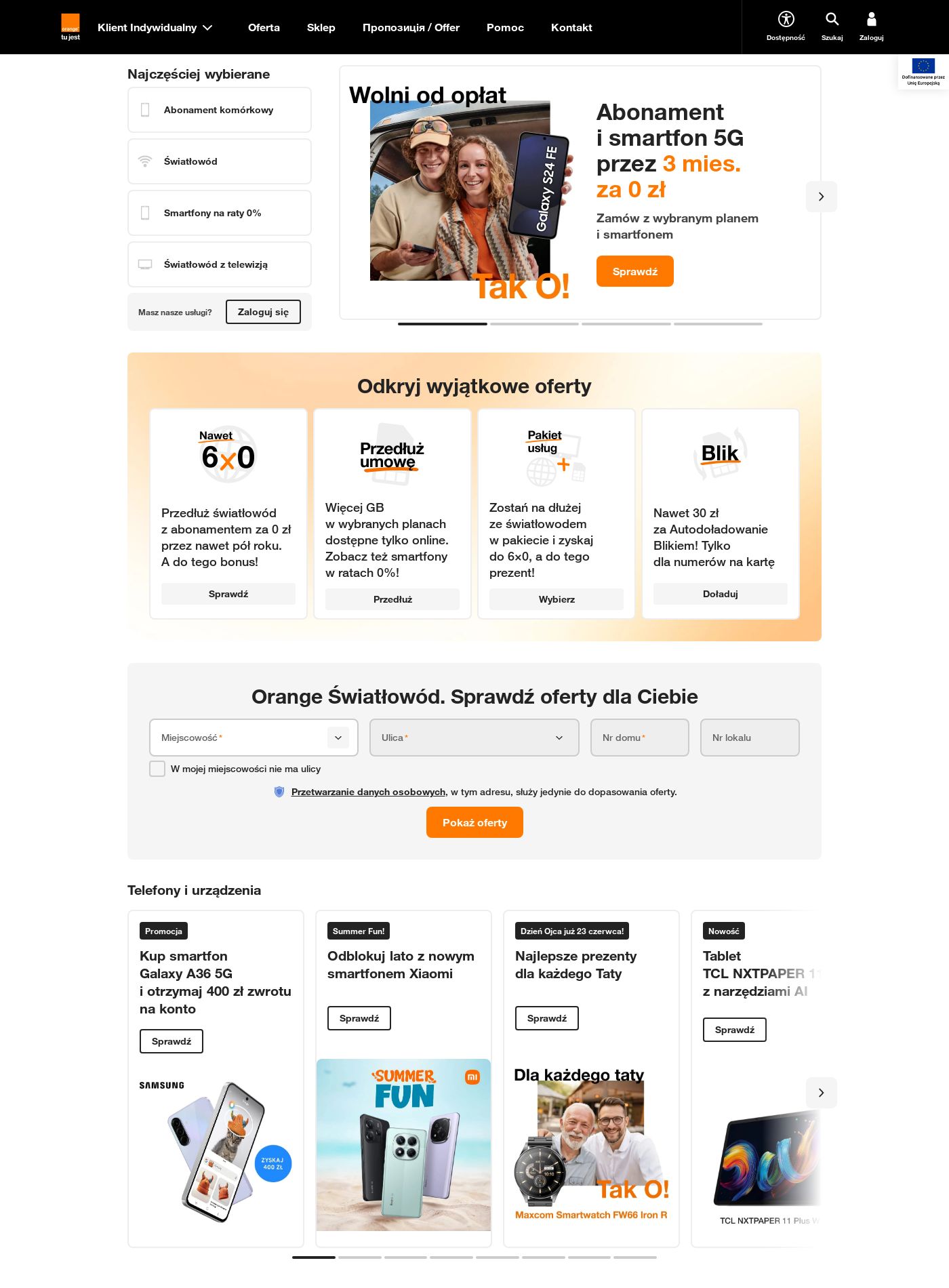 Gazetka Orange 16.06.2025 - 25.06.2025