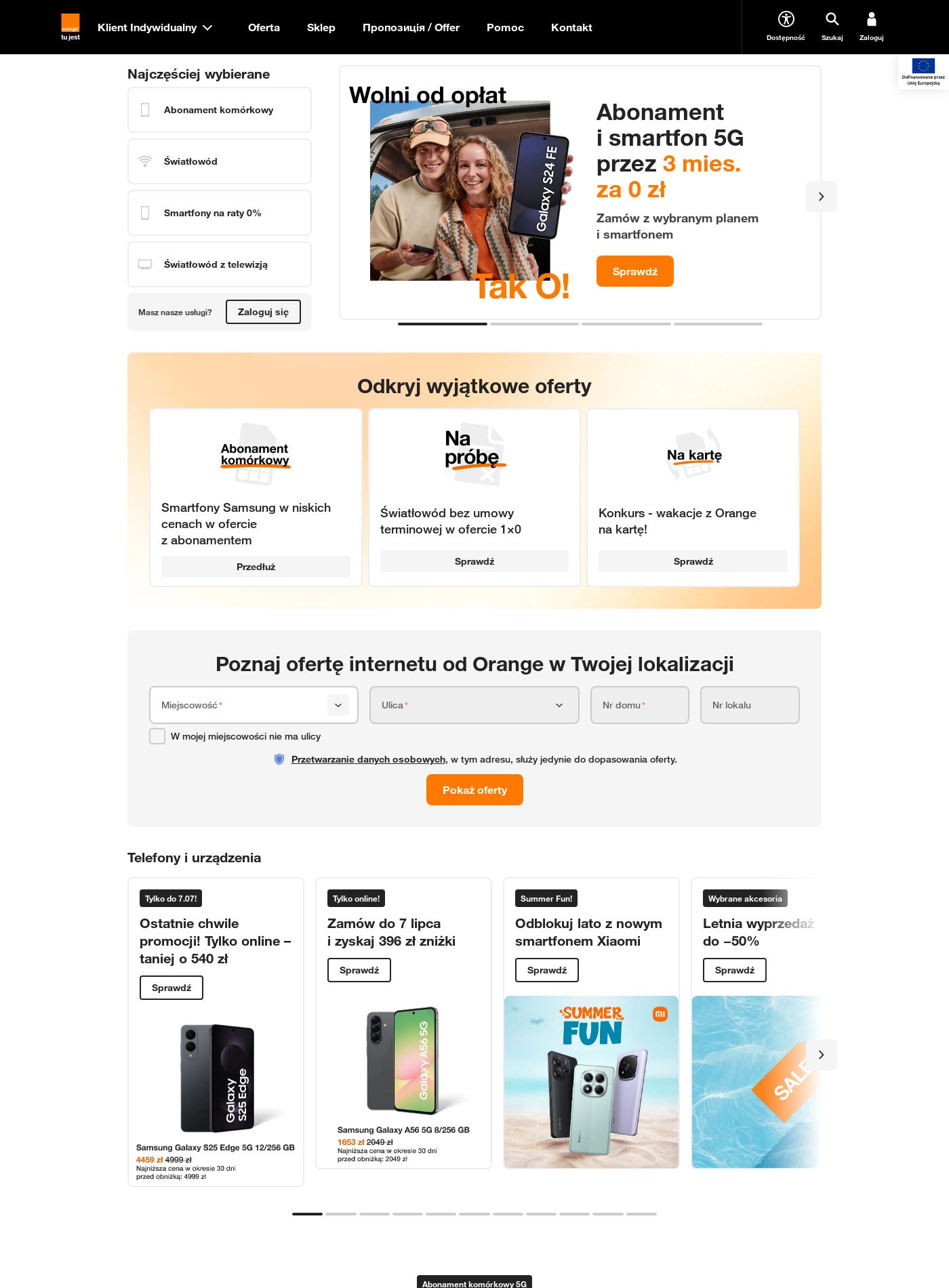 Gazetka Orange 07.07.2025 - 16.07.2025