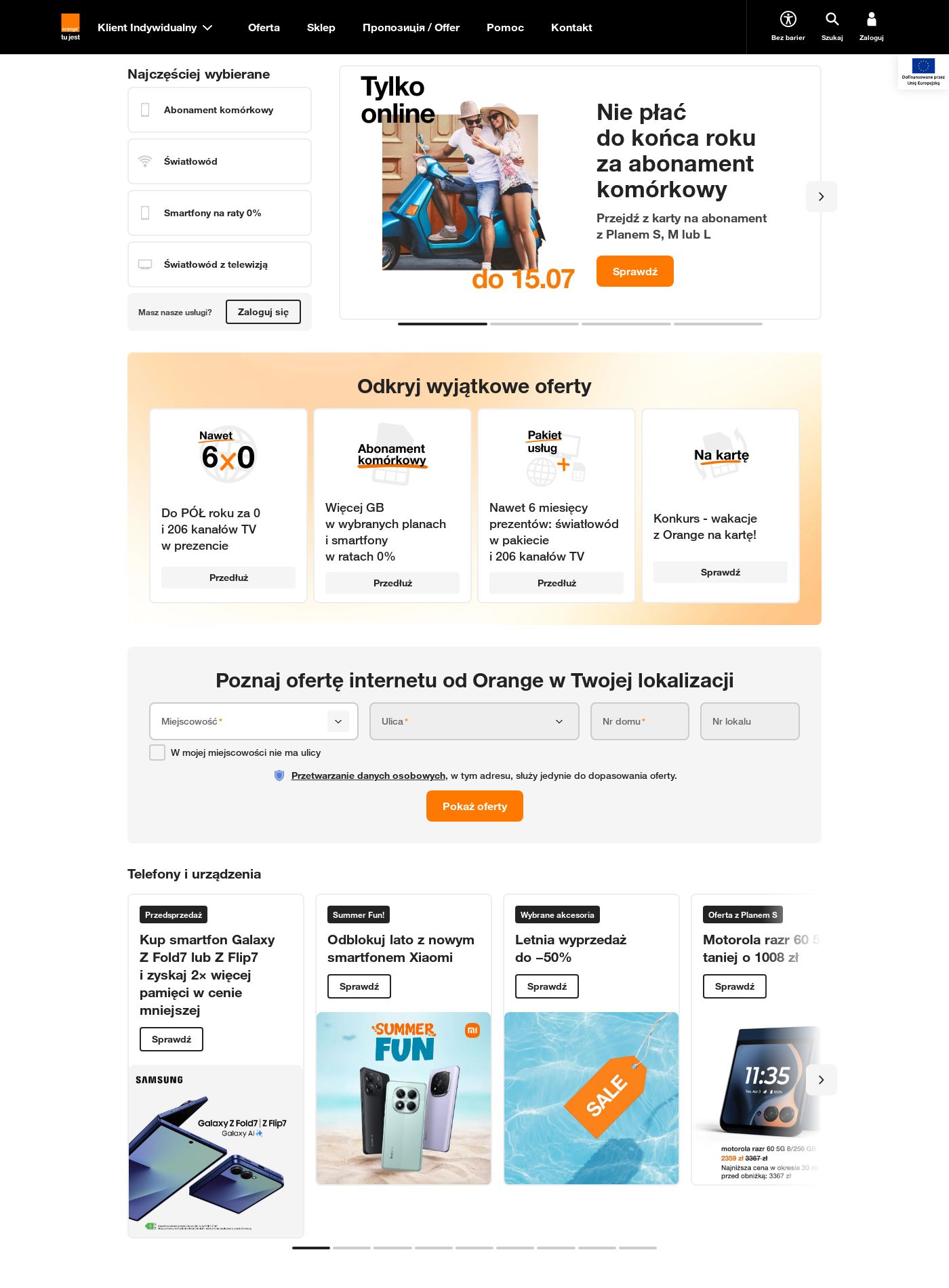 Gazetka Orange 14.07.2025 - 23.07.2025