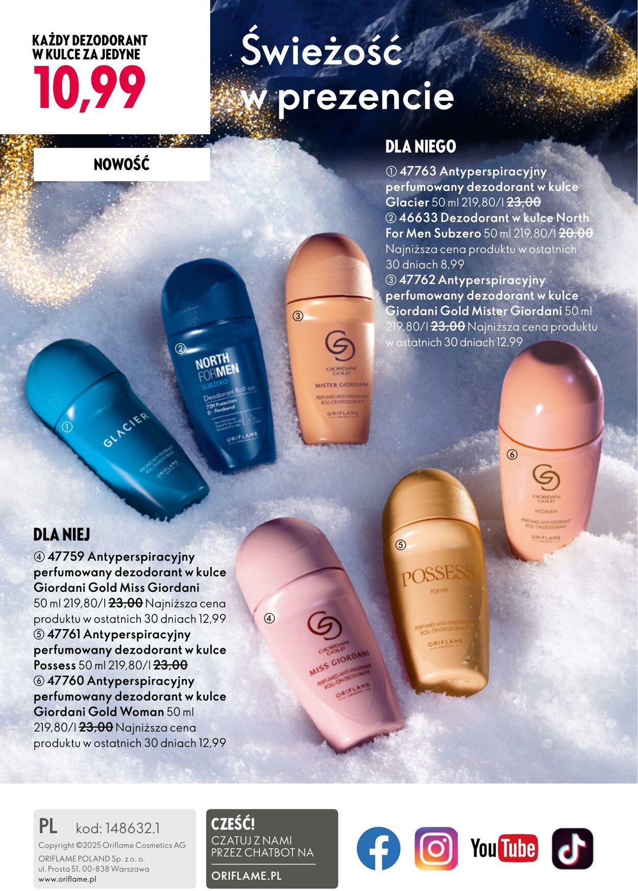 Gazetka Oriflame 12.11.2025 - 02.12.2025