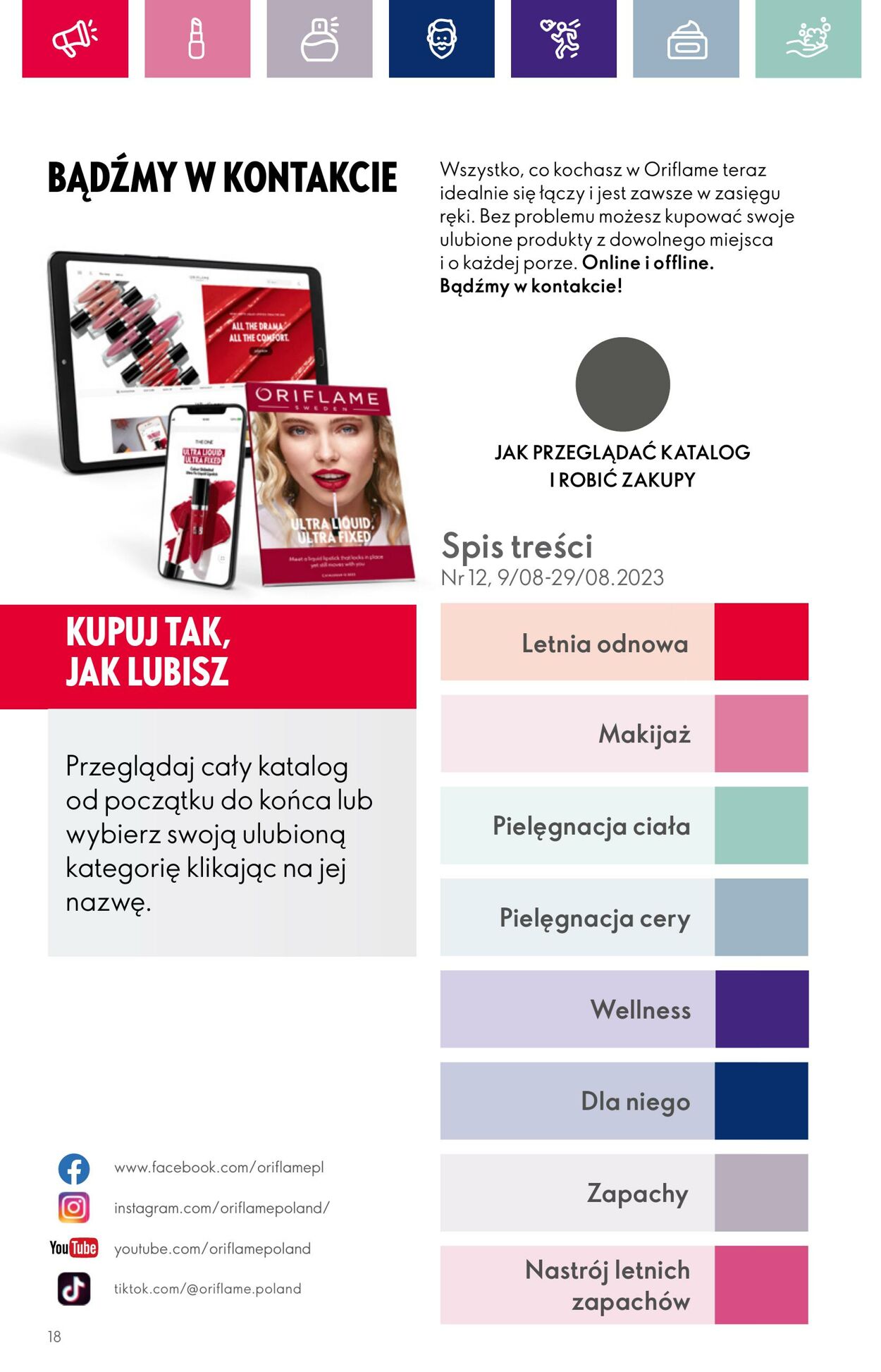 Gazetka Oriflame 09.08.2023 - 29.08.2023