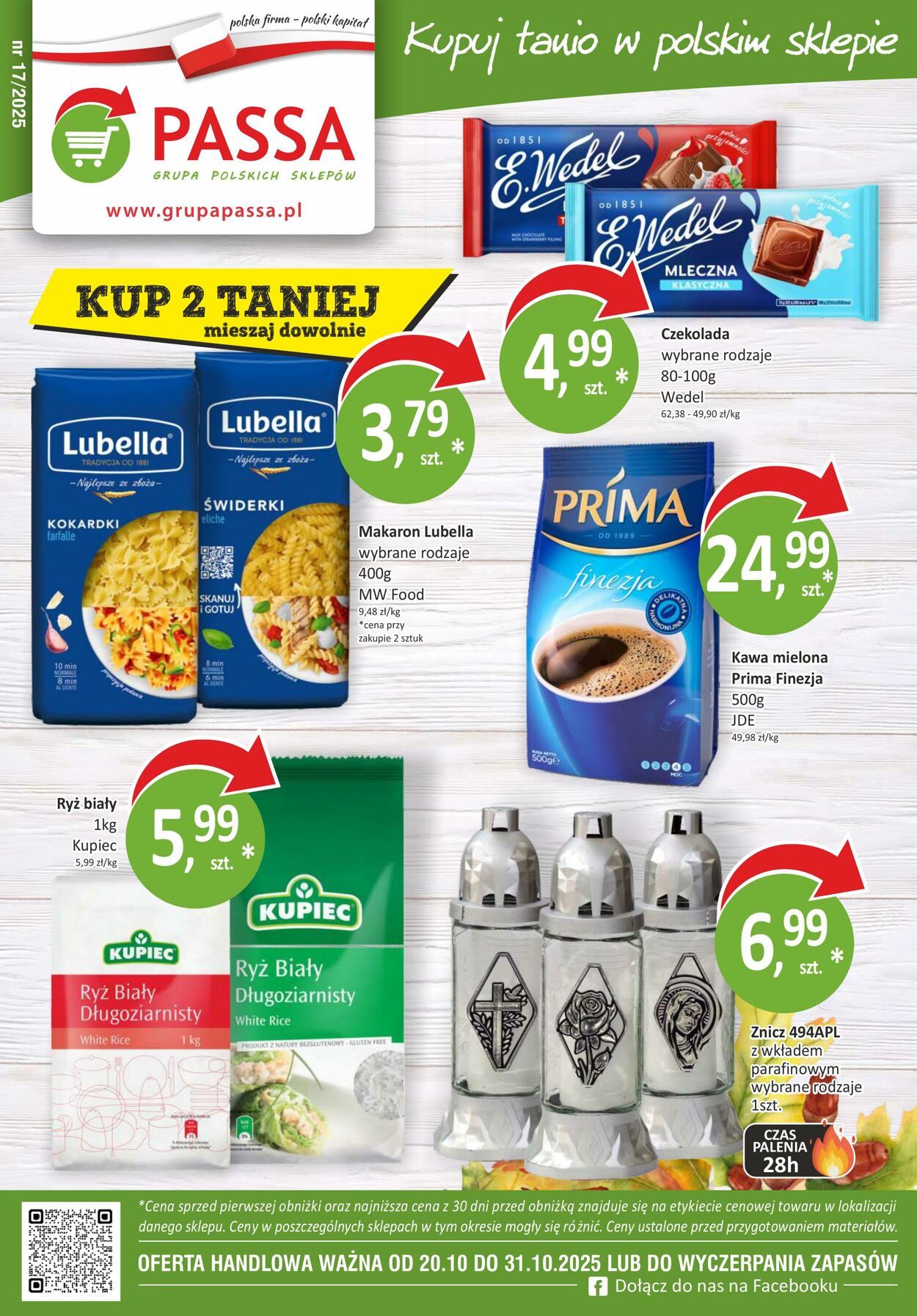 Gazetka PASSA 20.10.2025 - 31.10.2025