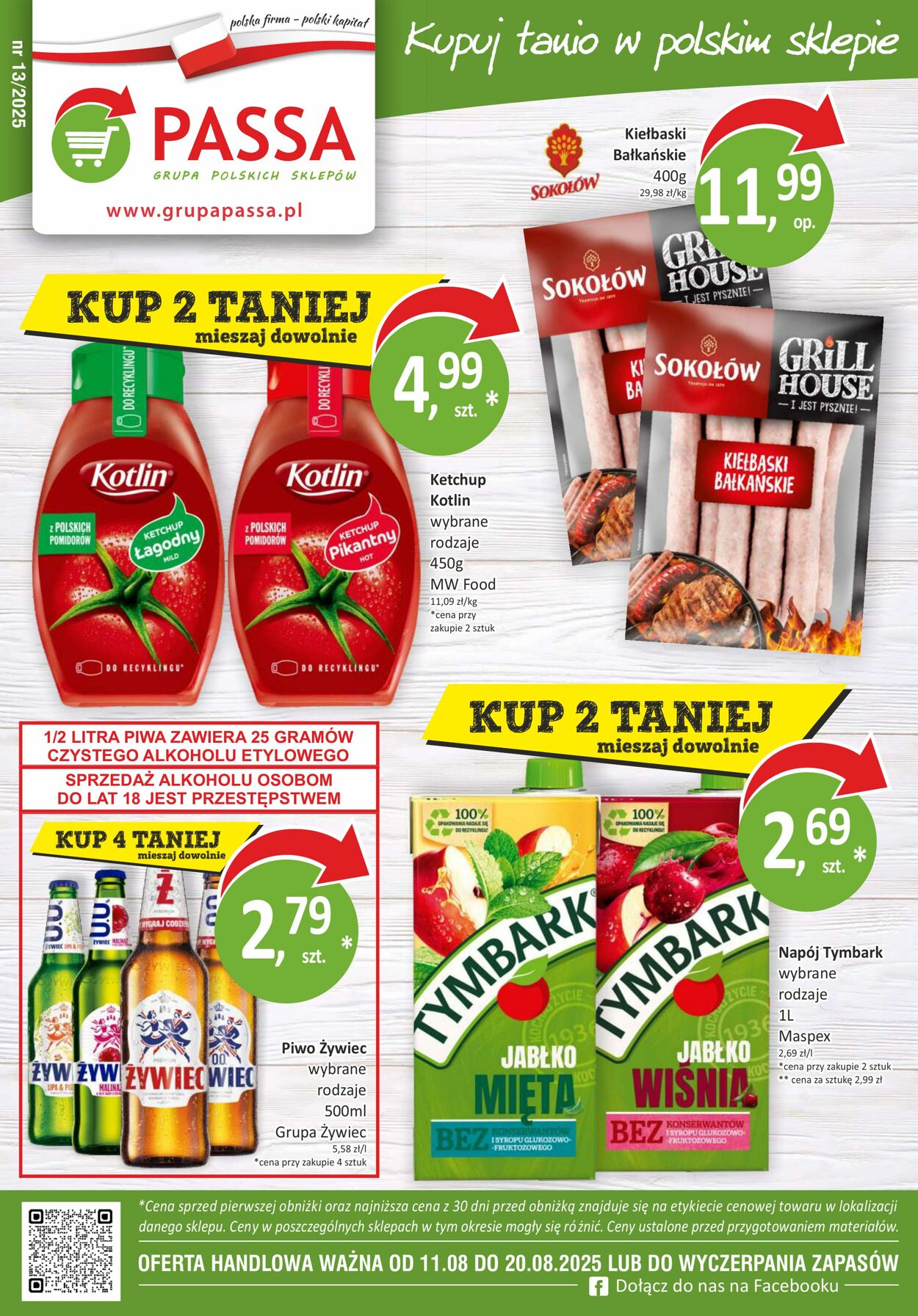 Gazetka PASSA 11.08.2025 - 20.08.2025