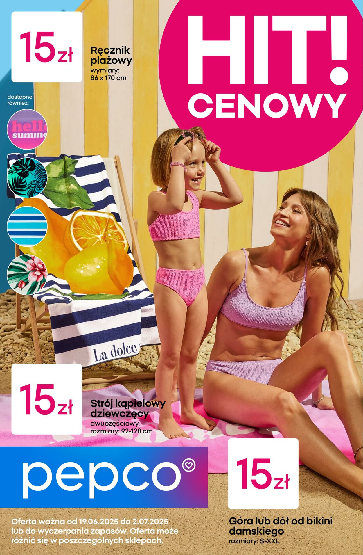 Gazetka Pepco - Odzież plażowa 19 cze, 2025 - 2 lip, 2025