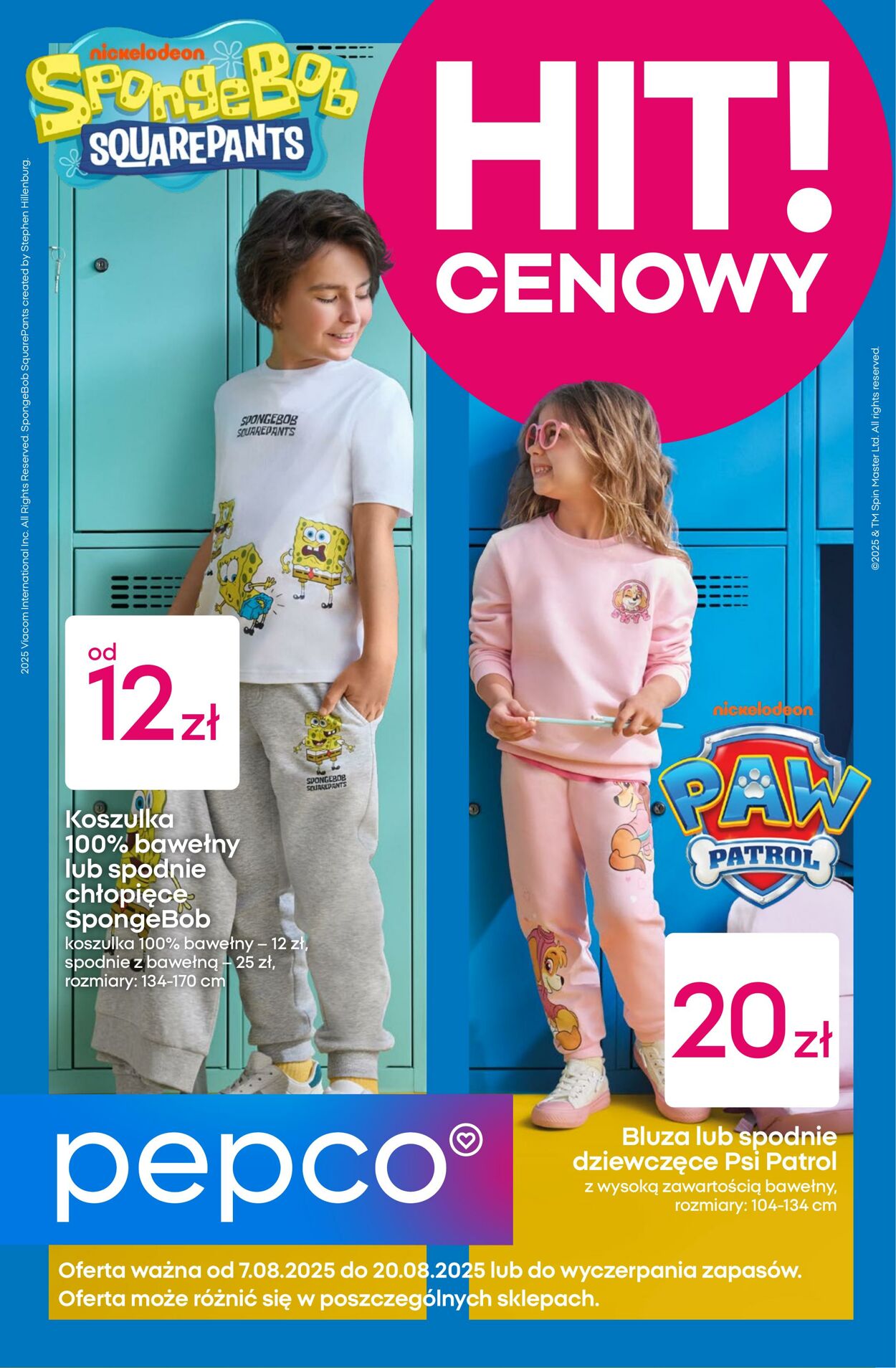 Gazetka Pepco - Szkoła Niskich Cen 7 sie, 2025 - 20 sie, 2025
