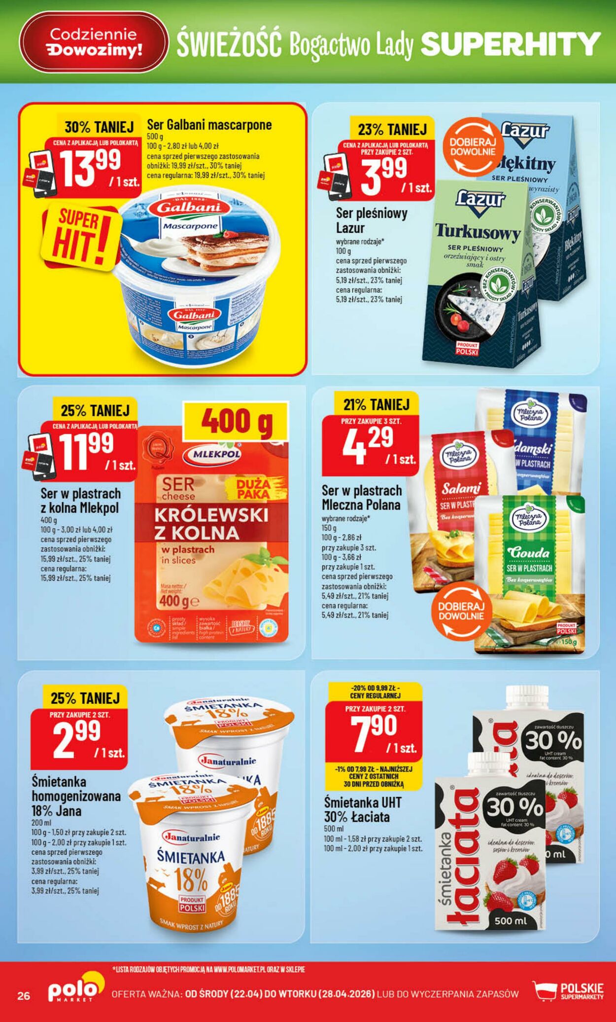 Gazetka POLOmarket 22.04.2026 - 28.04.2026