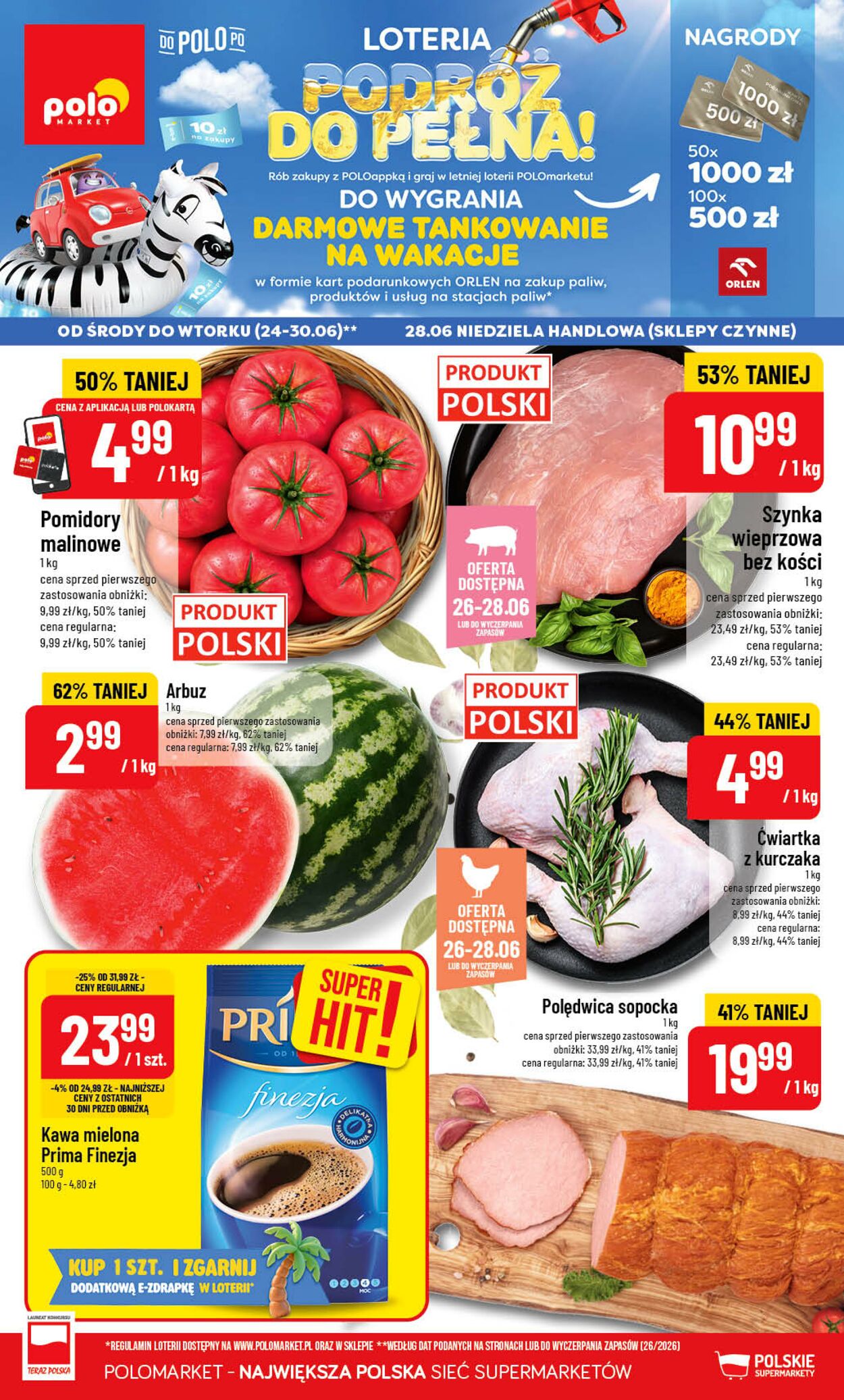 Gazetka POLOmarket - Gazetka POLOmarket 24 cze, 2026 - 30 cze, 2026
