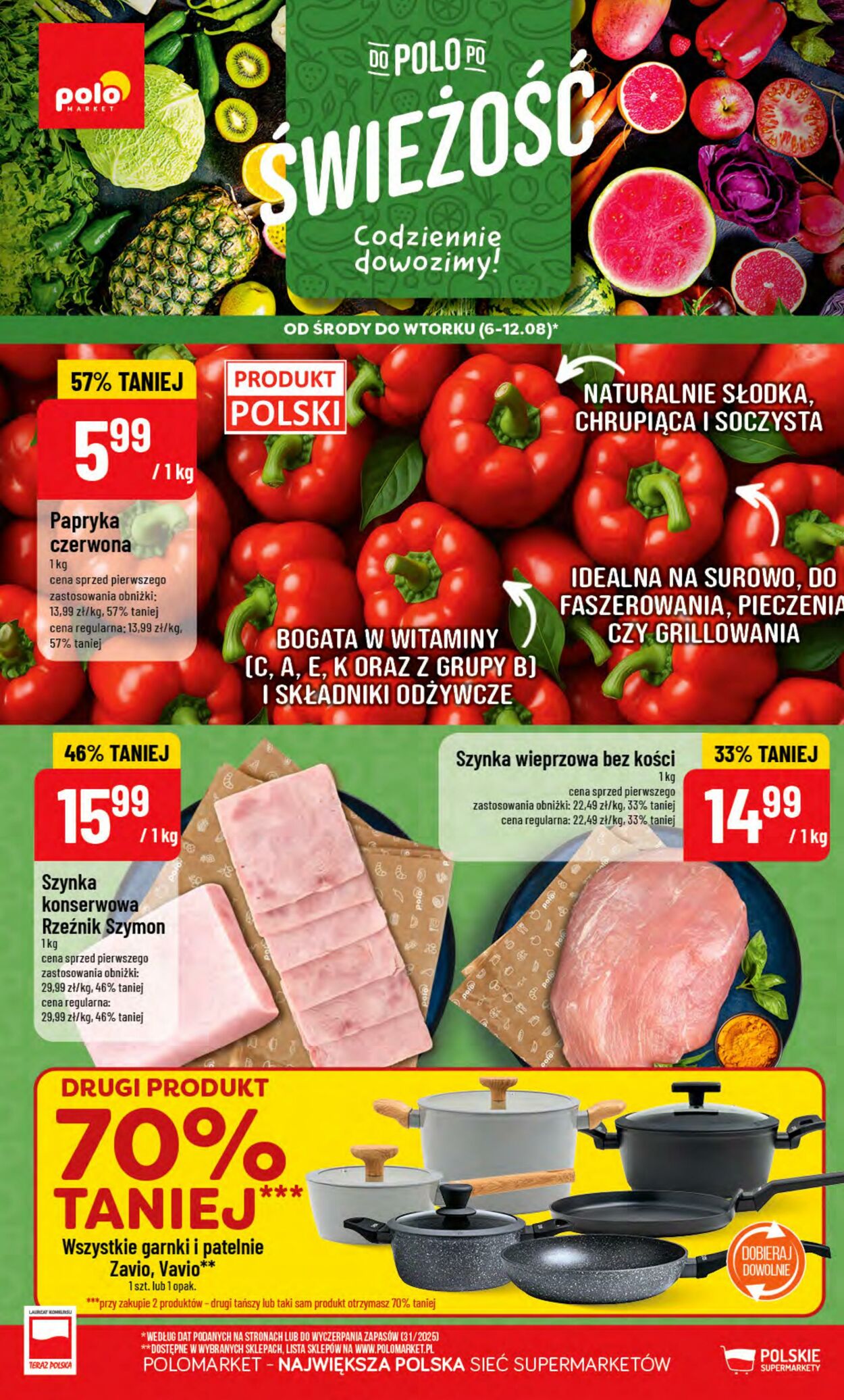 Gazetka POLOmarket - Gazetka POLOmarket 6 sie, 2025 - 12 sie, 2025