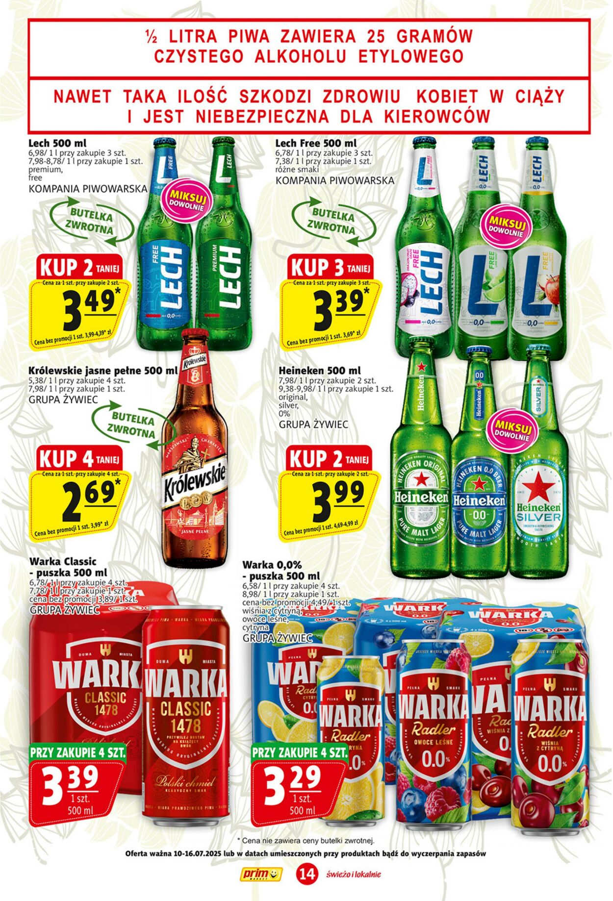 Gazetka Prim Market 10.07.2025 - 16.07.2025