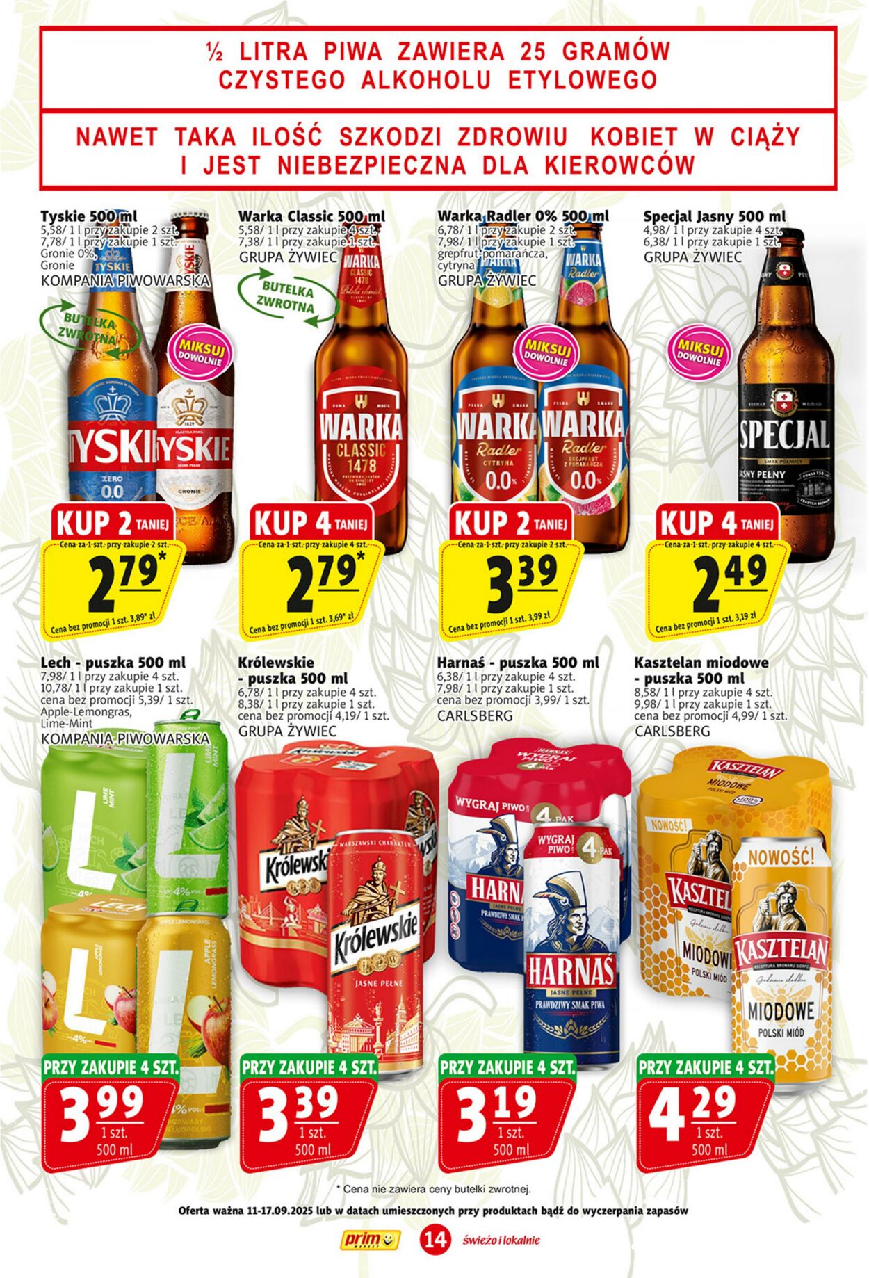 Gazetka Prim Market 11.09.2025 - 17.09.2025