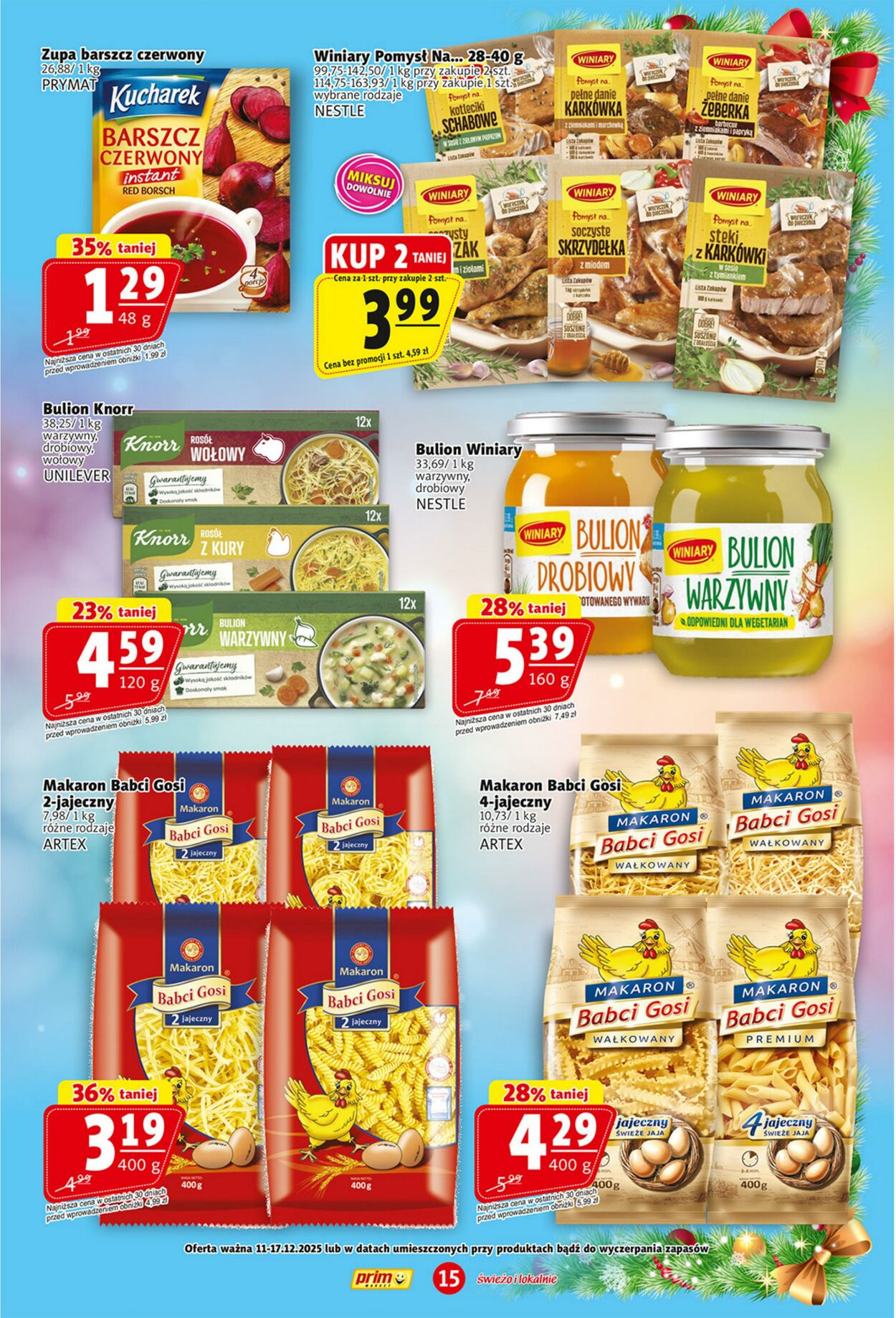 Gazetka Prim Market 11.12.2025 - 17.12.2025