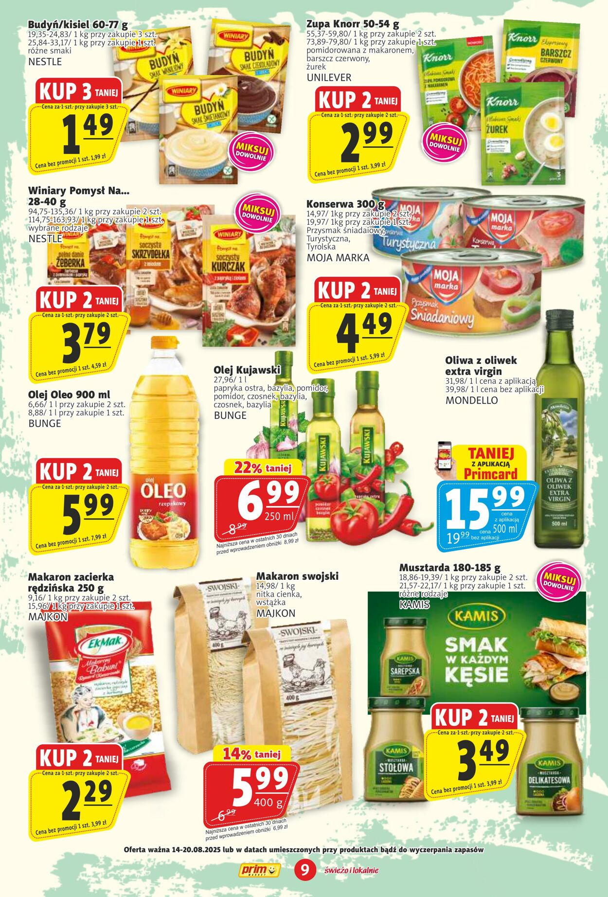 Gazetka Prim Market 14.08.2025 - 20.08.2025