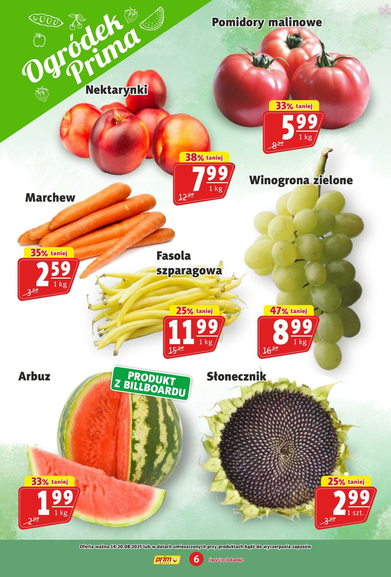 Gazetka Prim Market 14.08.2025 - 20.08.2025