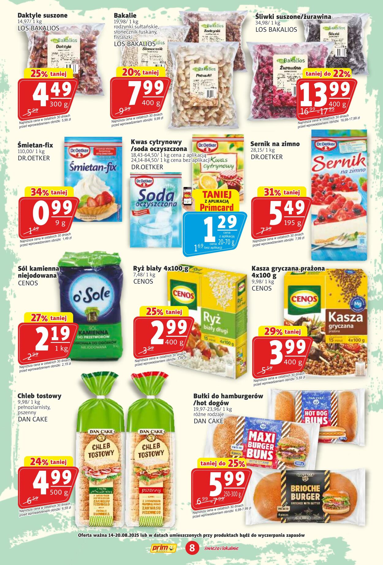 Gazetka Prim Market 14.08.2025 - 20.08.2025