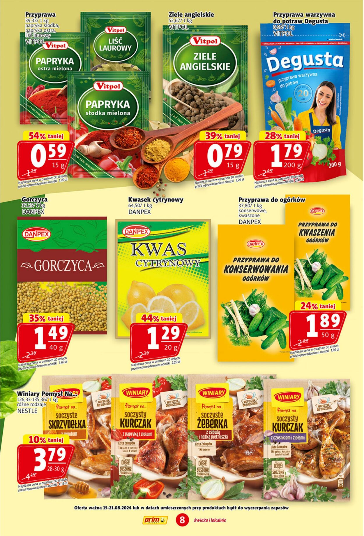 Gazetka Prim Market 15.08.2024 - 21.08.2024