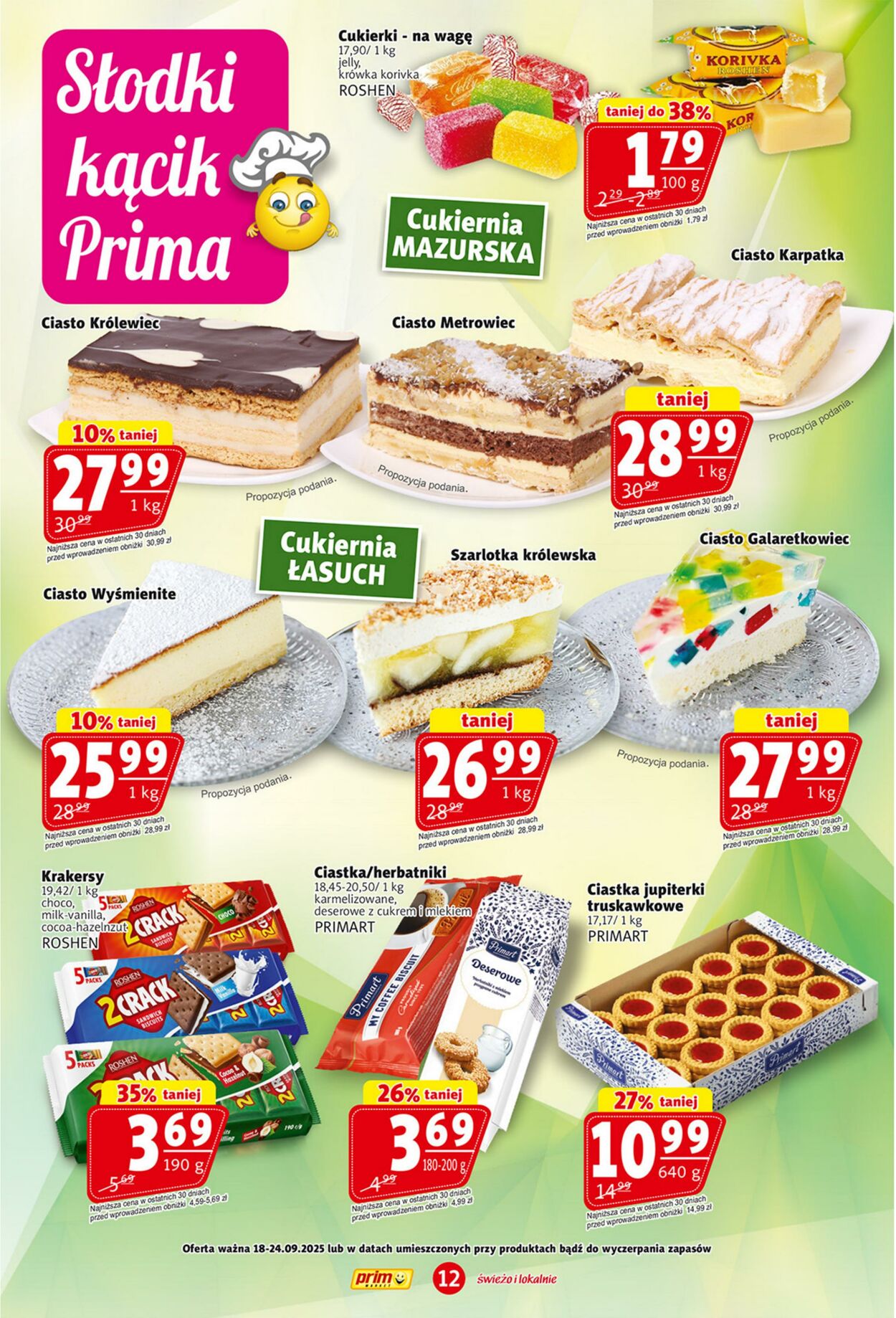 Gazetka Prim Market 18.09.2025 - 24.09.2025