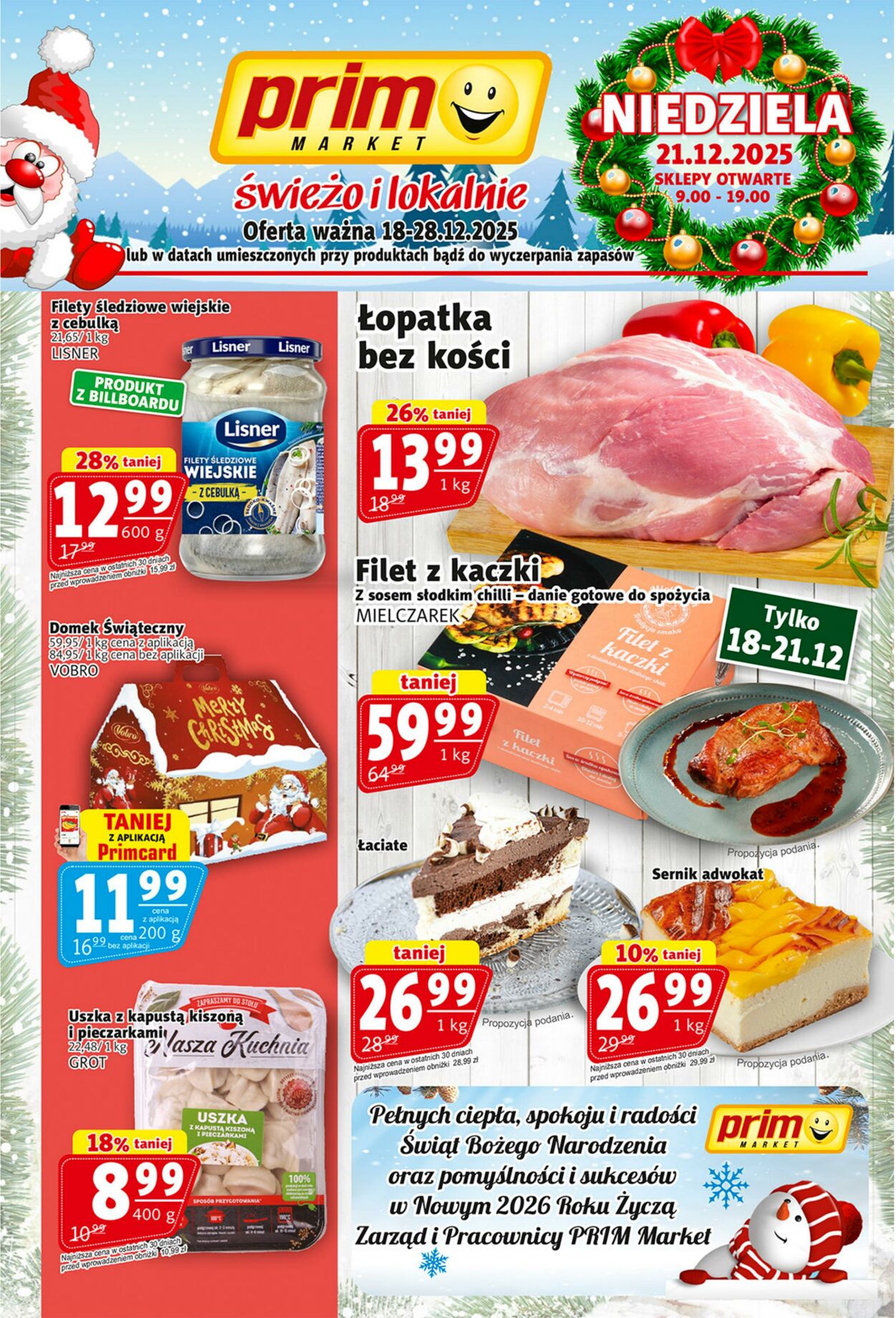 Gazetka Prim Market 18.12.2025 - 28.12.2025