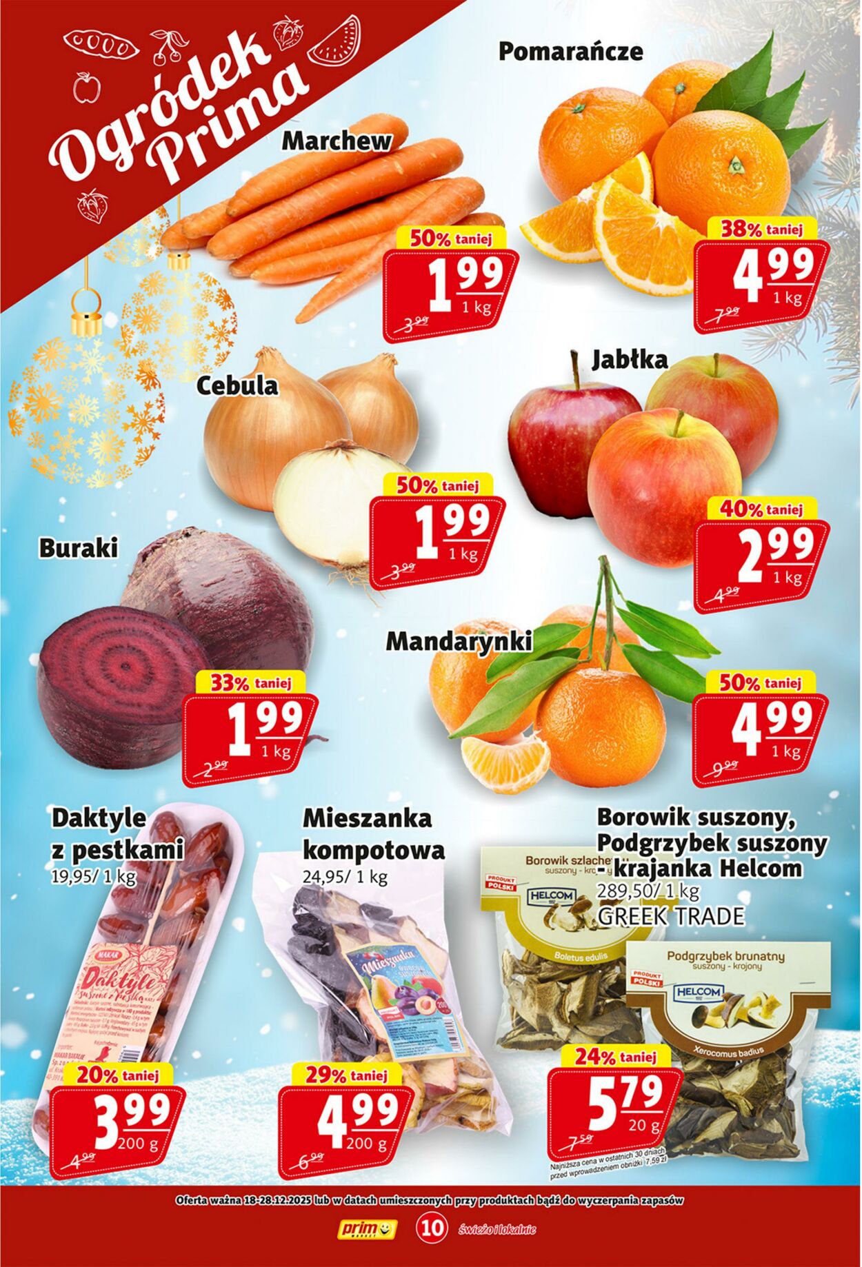 Gazetka Prim Market 18.12.2025 - 28.12.2025