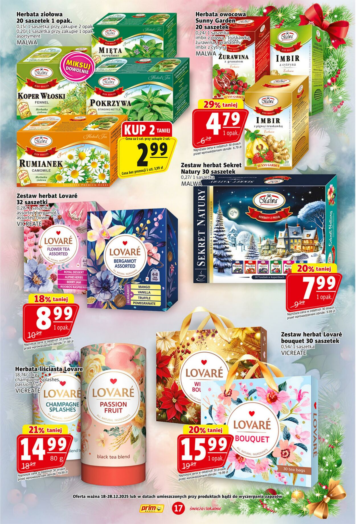 Gazetka Prim Market 18.12.2025 - 28.12.2025
