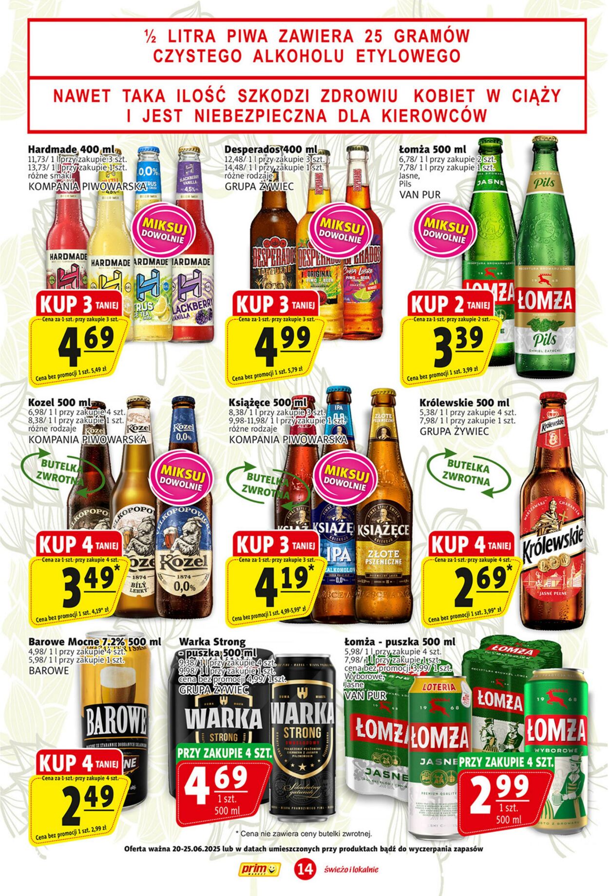Gazetka Prim Market 20.06.2025 - 25.06.2025