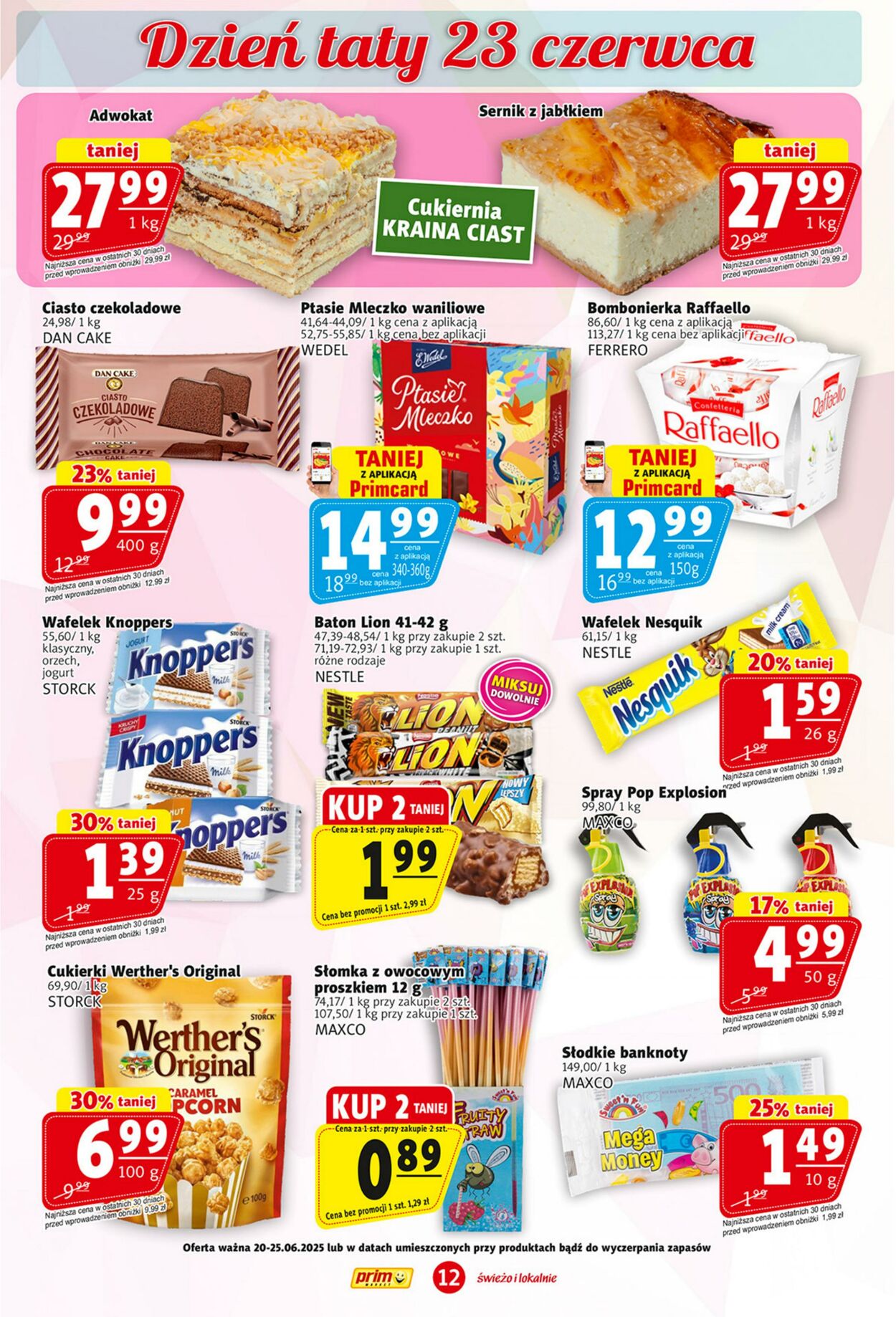 Gazetka Prim Market 20.06.2025 - 25.06.2025