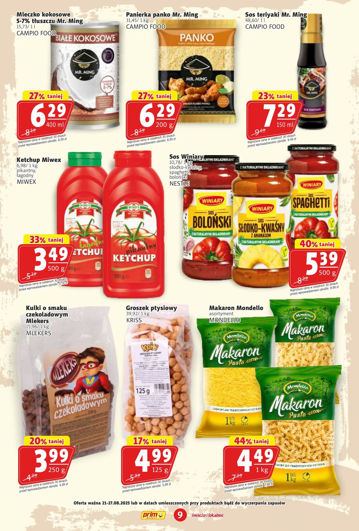 Gazetka Prim Market 21.08.2025 - 27.08.2025