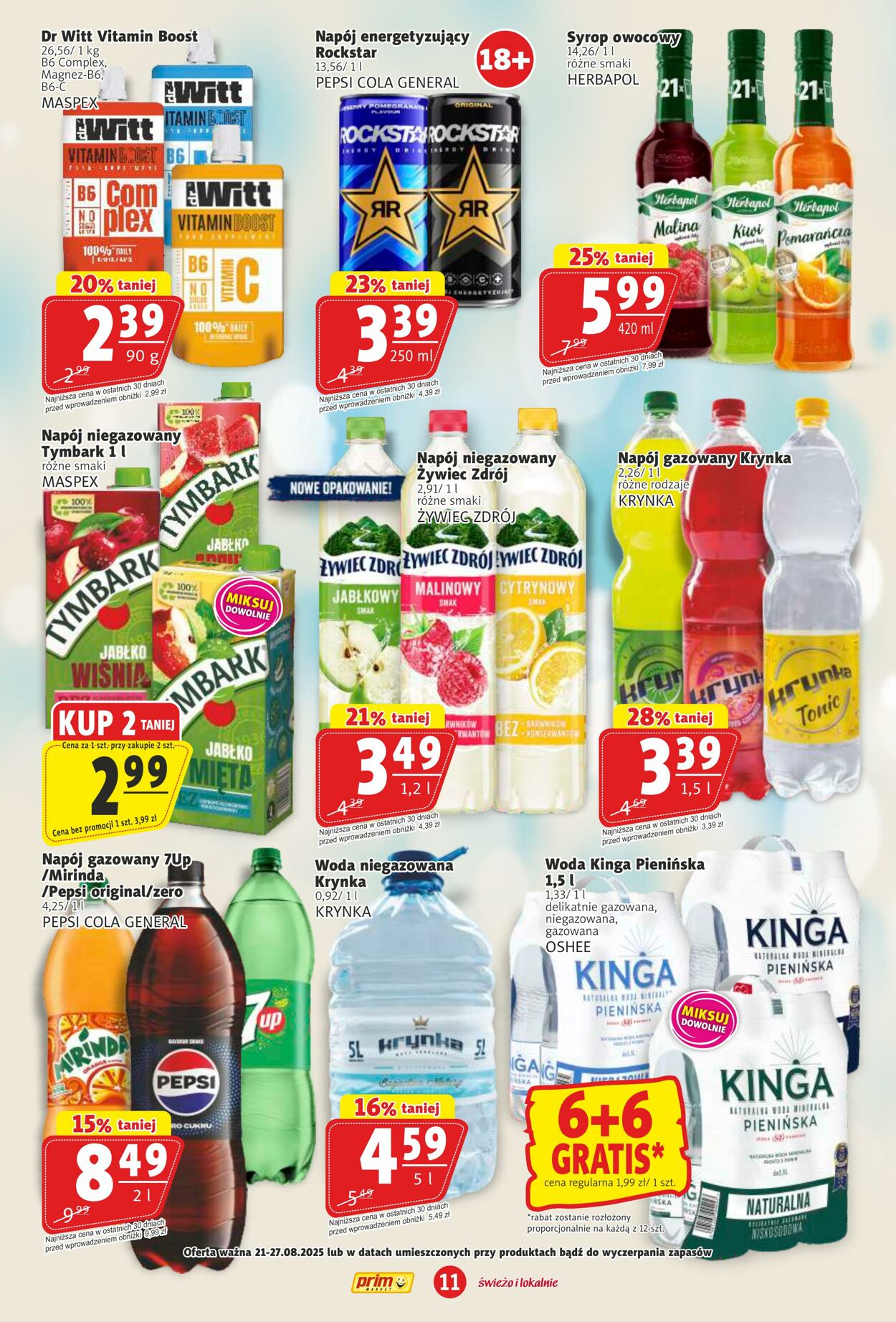 Gazetka Prim Market 21.08.2025 - 27.08.2025