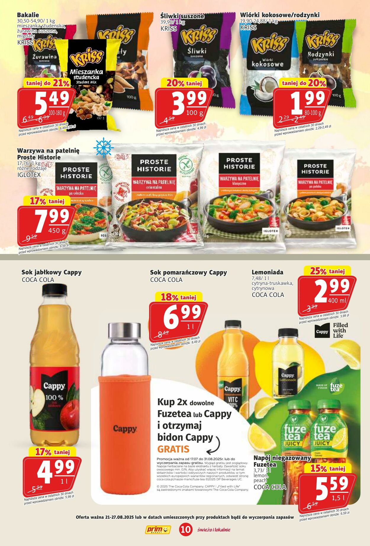 Gazetka Prim Market 21.08.2025 - 27.08.2025