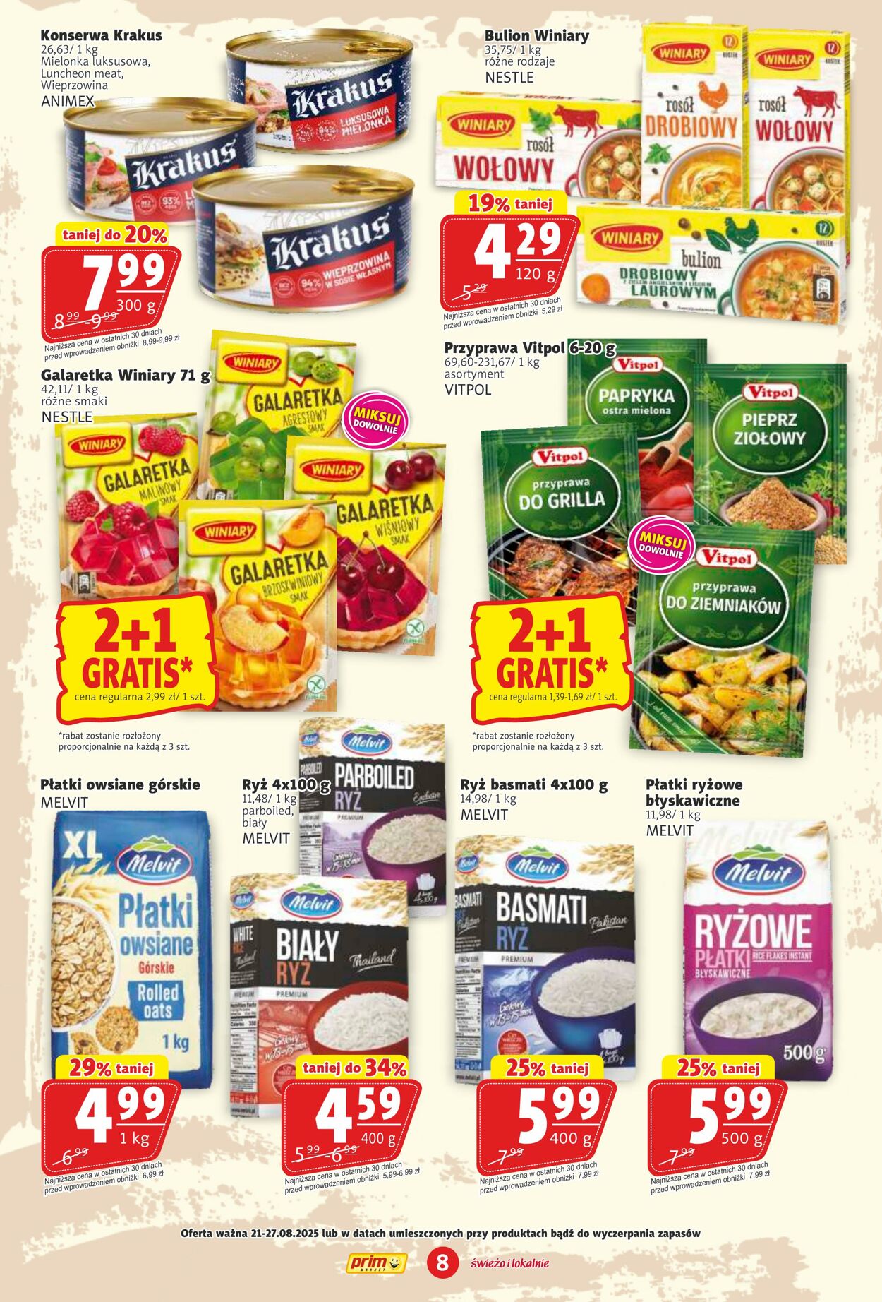 Gazetka Prim Market 21.08.2025 - 27.08.2025