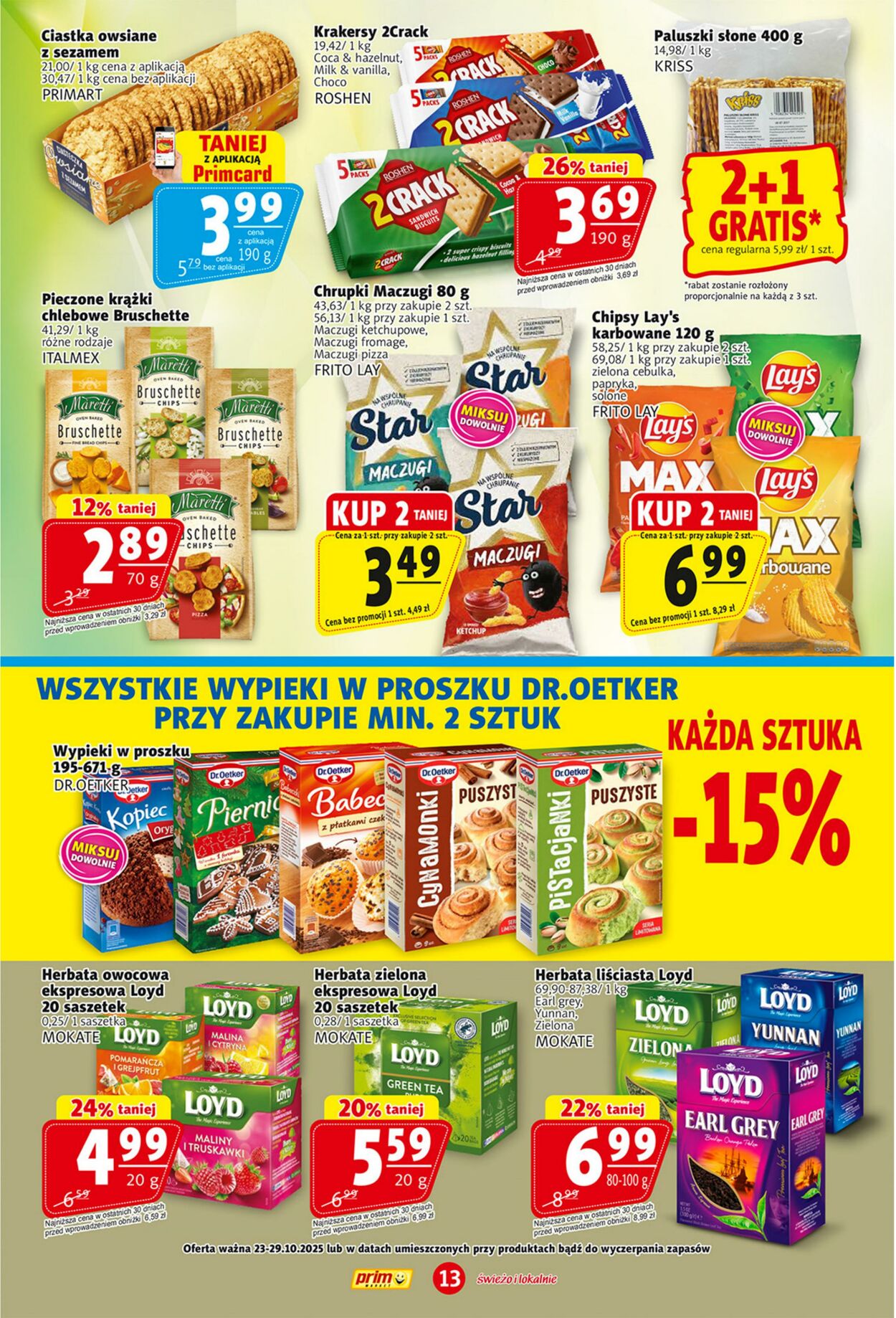 Gazetka Prim Market 23.10.2025 - 29.10.2025