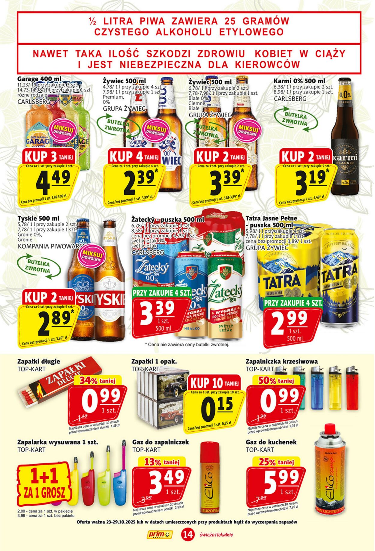 Gazetka Prim Market 23.10.2025 - 29.10.2025