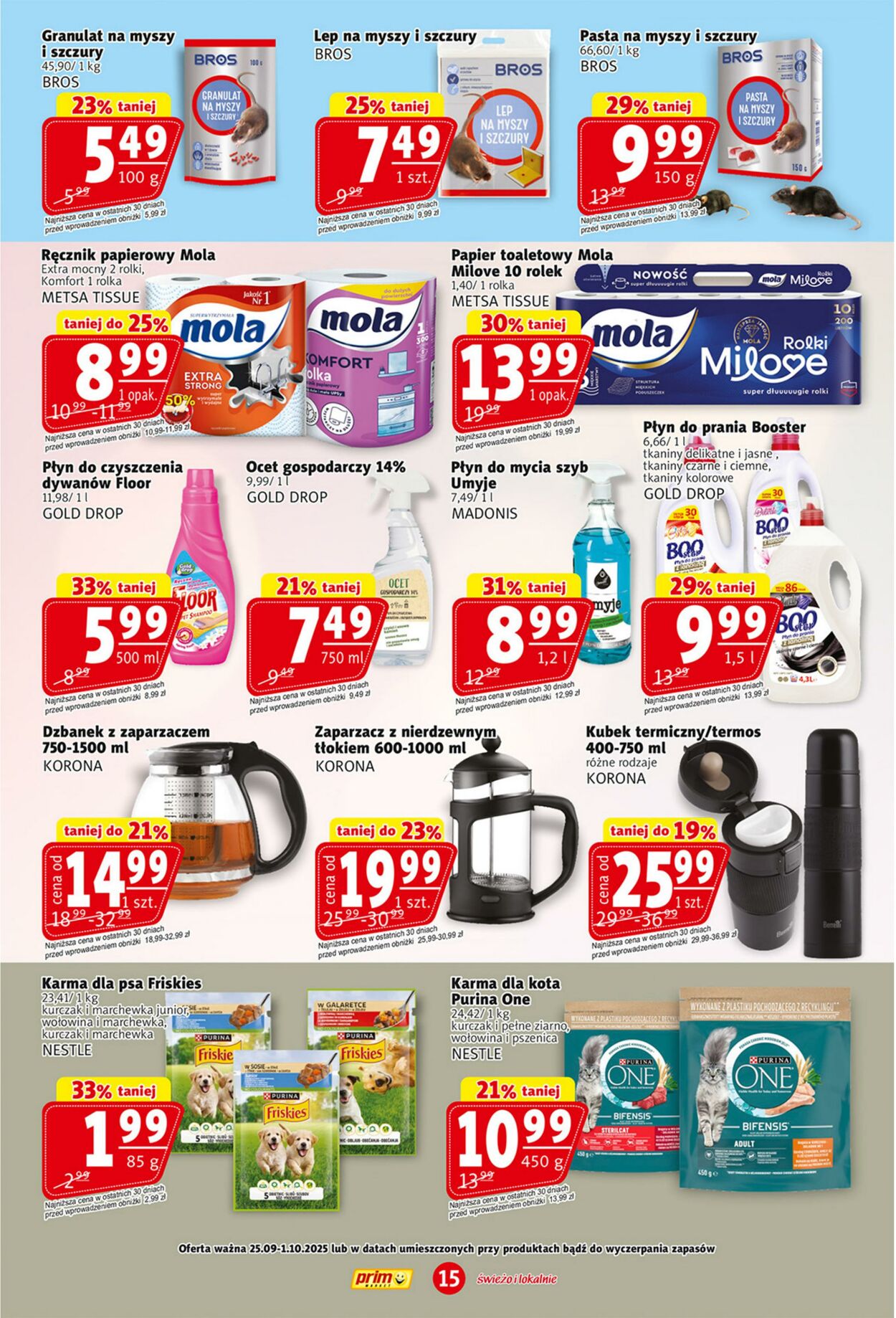 Gazetka Prim Market 25.09.2025 - 01.10.2025
