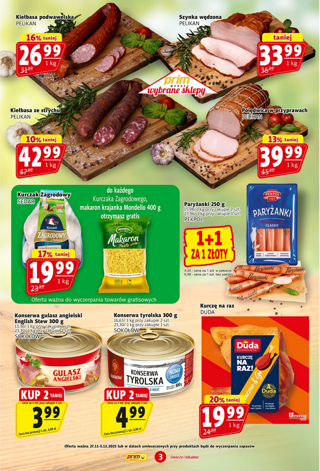 Gazetka Prim Market 27.11.2025 - 03.12.2025