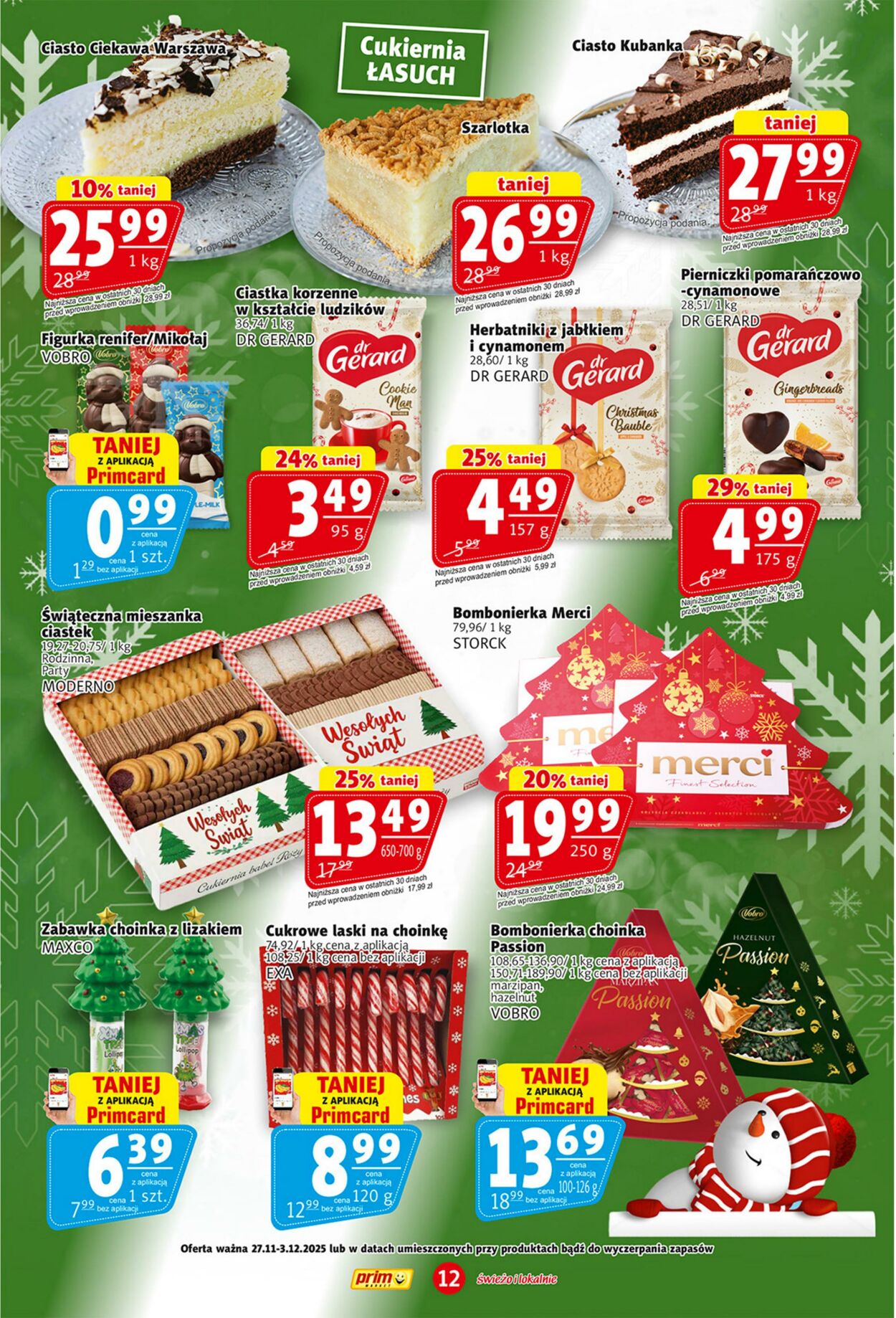 Gazetka Prim Market 27.11.2025 - 03.12.2025