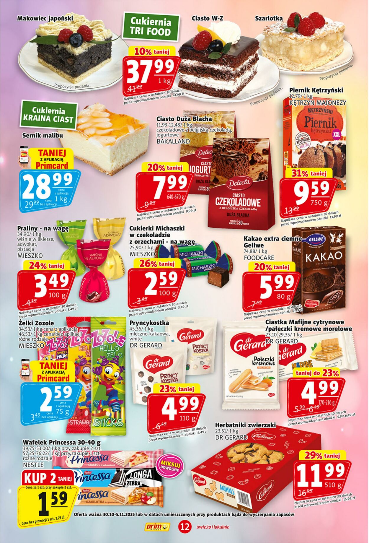 Gazetka Prim Market 30.10.2025 - 05.11.2025