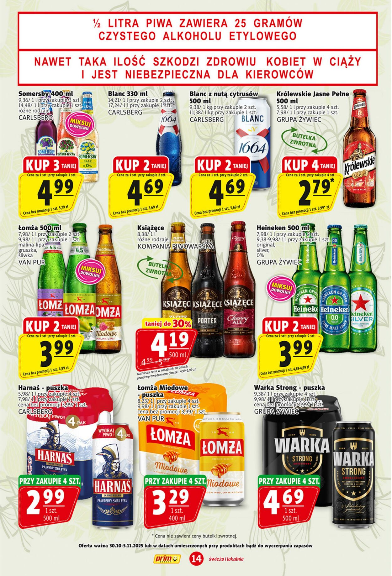 Gazetka Prim Market 30.10.2025 - 05.11.2025
