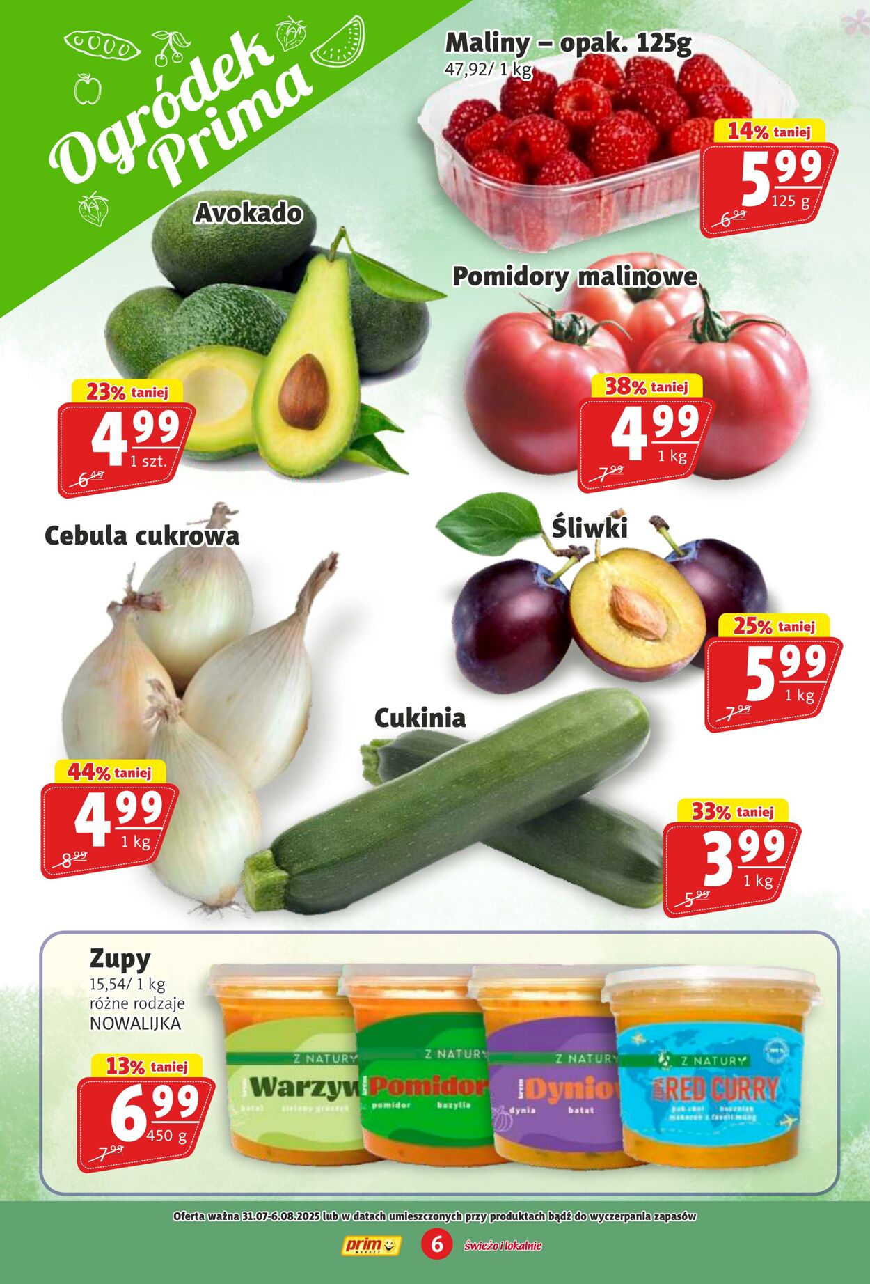 Gazetka Prim Market 31.07.2025 - 06.08.2025